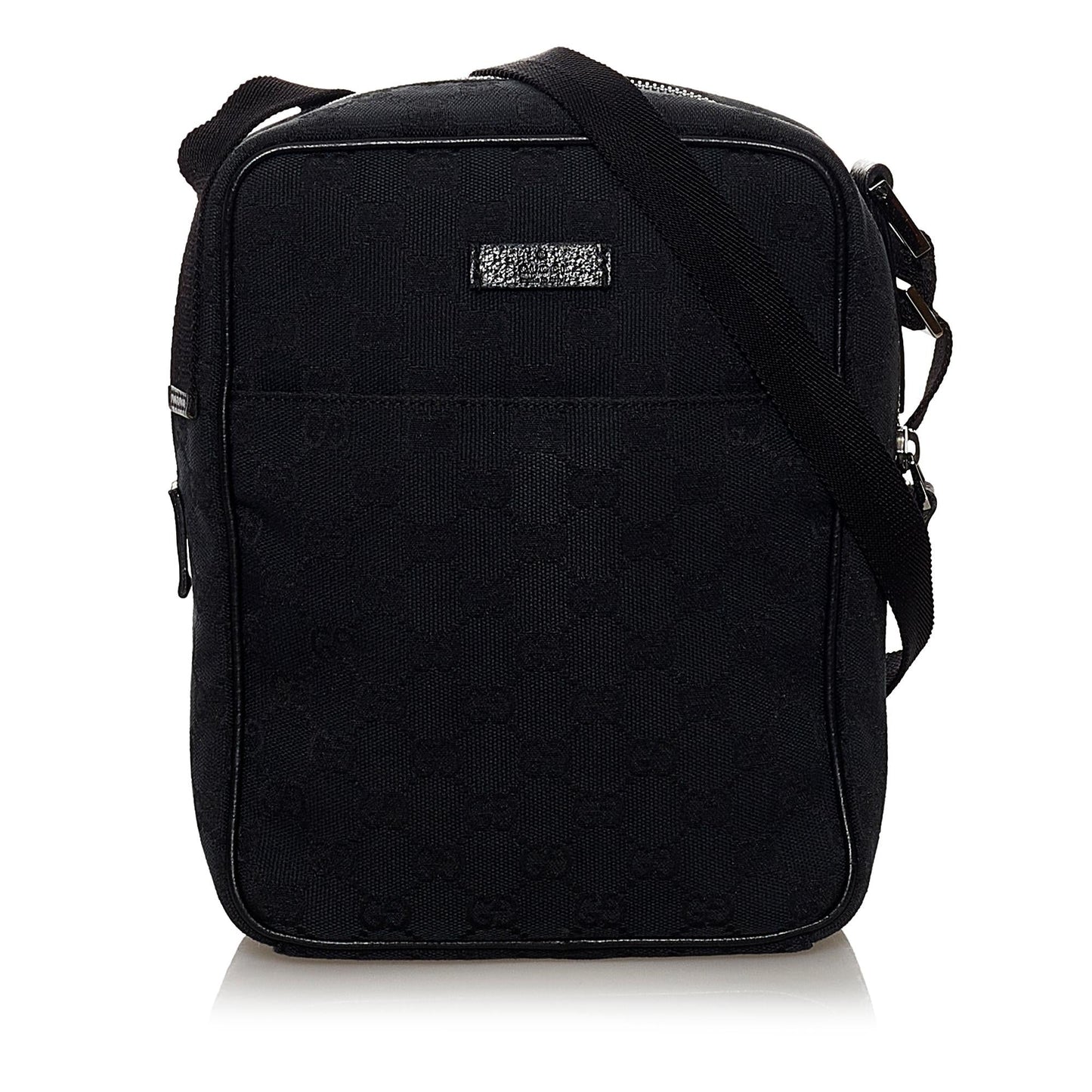 Gucci GG SHG Canvas Black Crossbody Bag Bag Shg