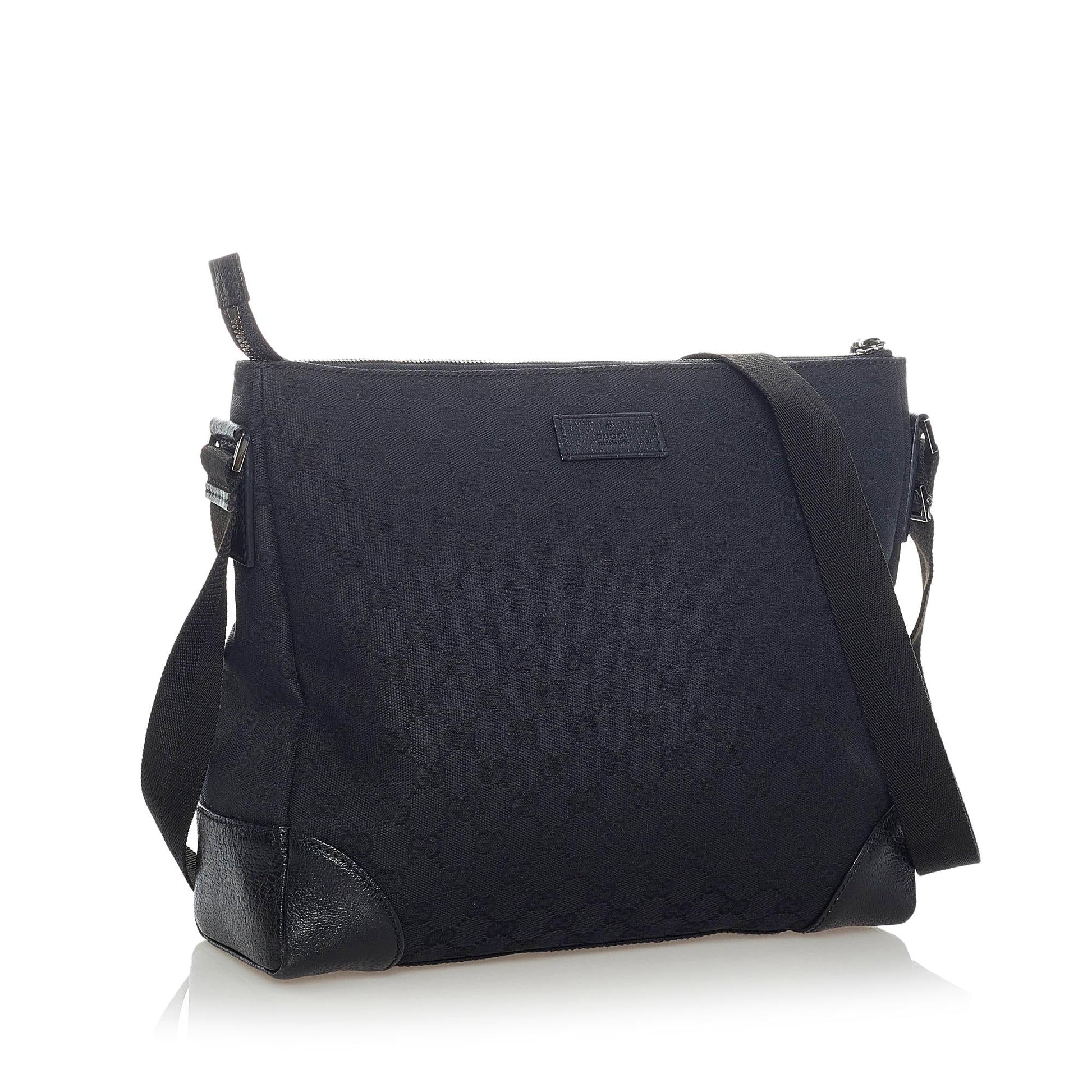 Gucci GG SHG Canvas Black Crossbody Bag 3