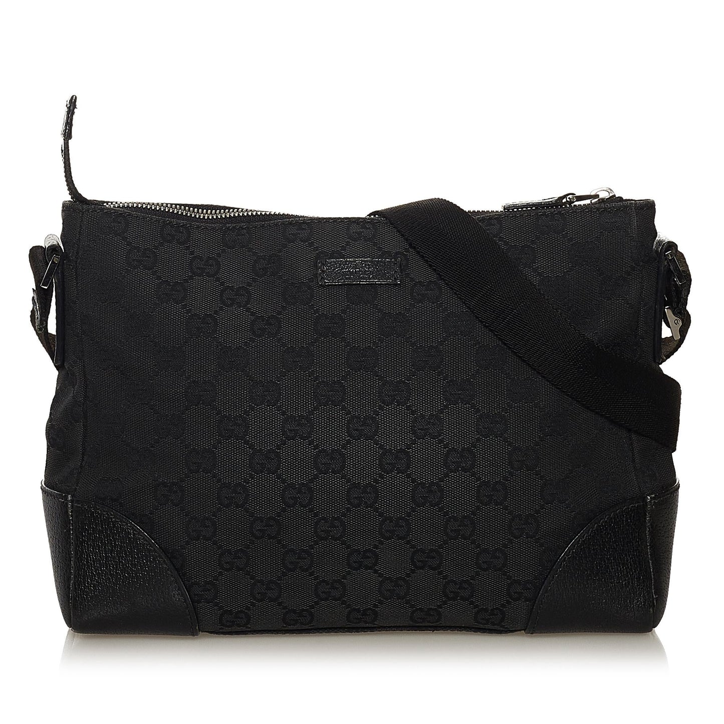 Gucci GG SHG Canvas Black Crossbody Bag 4