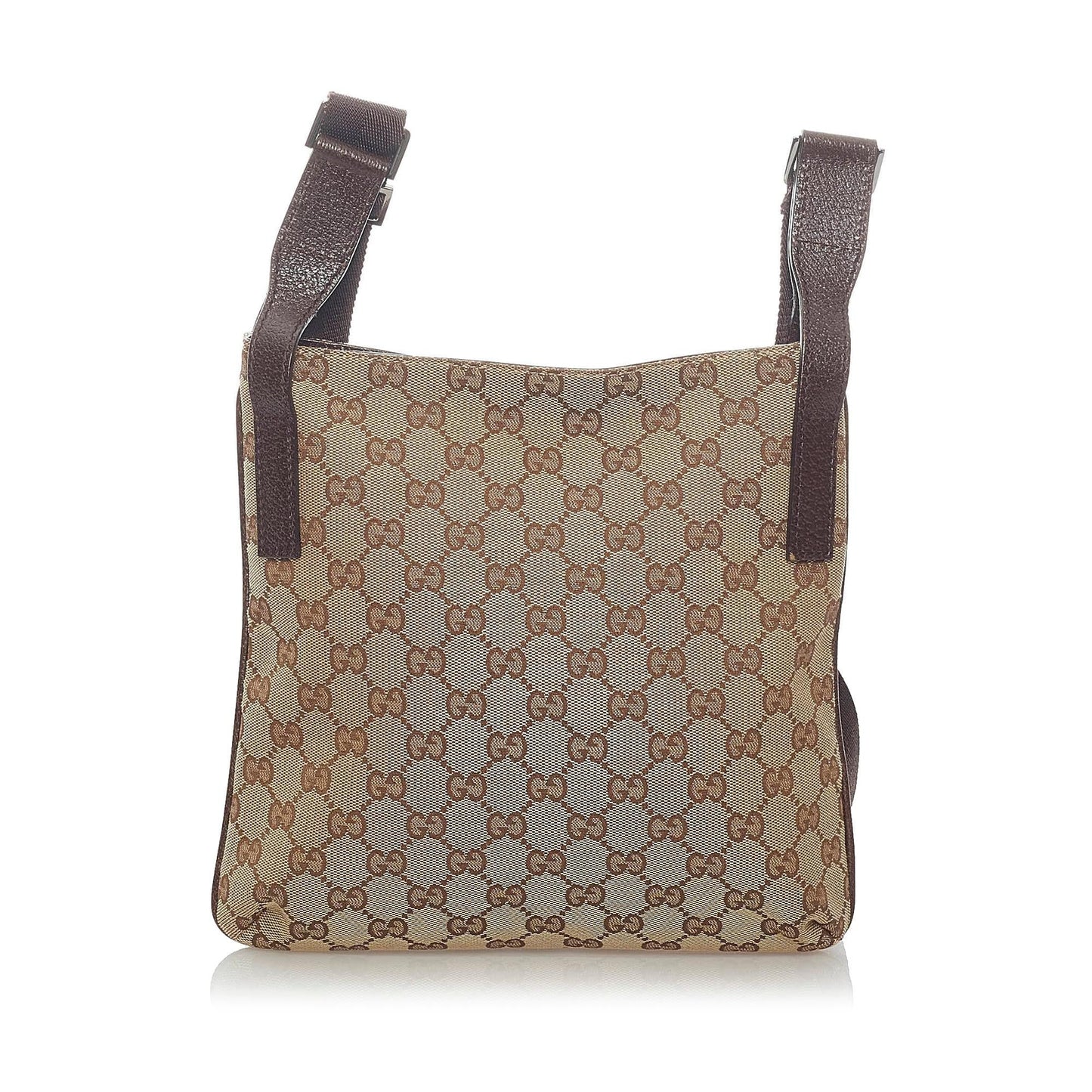 Gucci GG SHG Canvas Brown Crossbody Bag 7