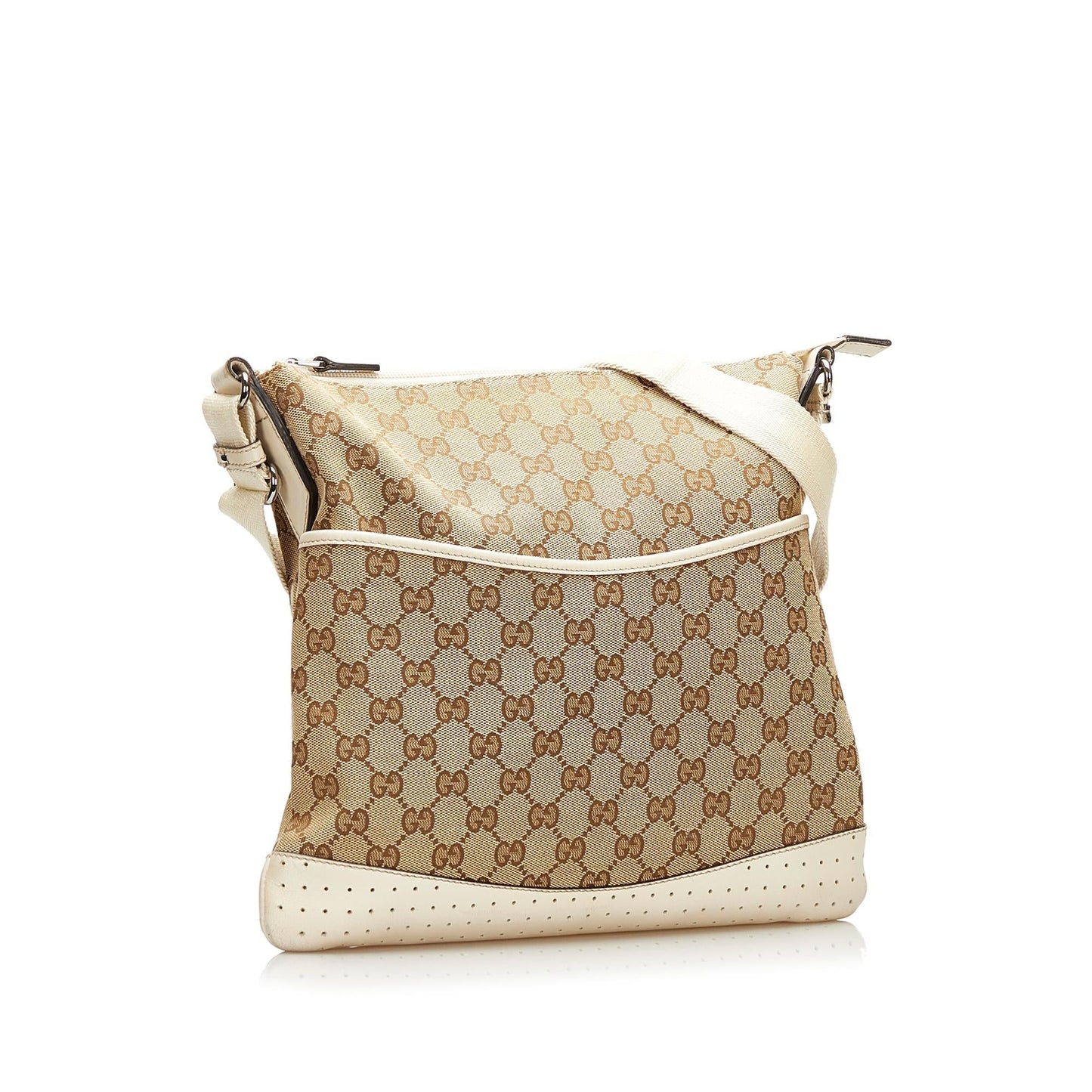 Gucci GG SHG Canvas Brown Crossbody Bag 12