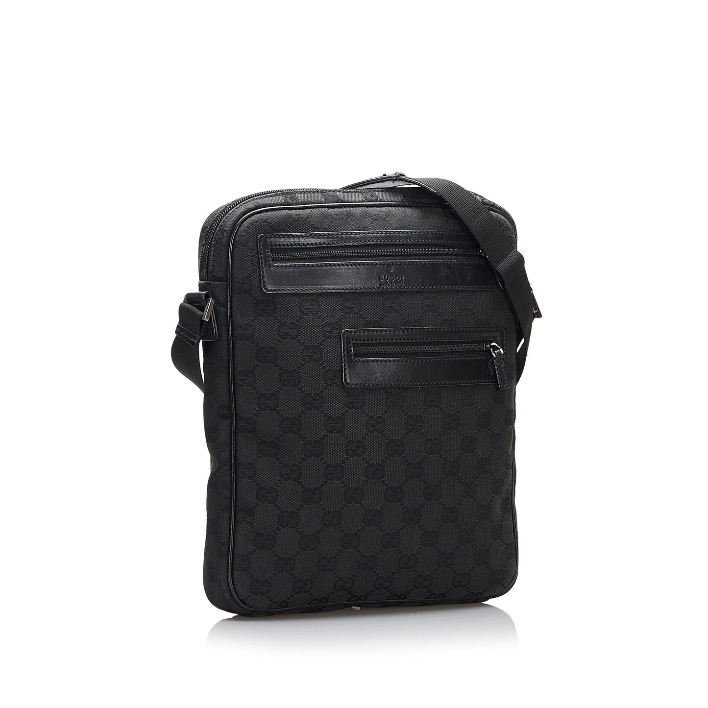 Gucci GG SHG-z4ByfH Canvas Black Crossbody Bag