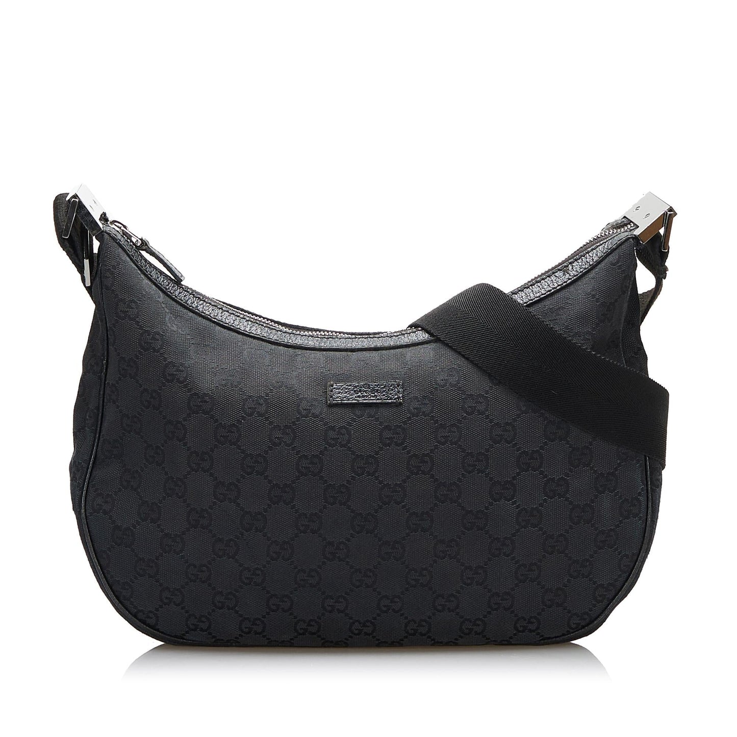 Gucci GG SHG-Xoz7Ip Canvas Calf Black Crossbody Bag
