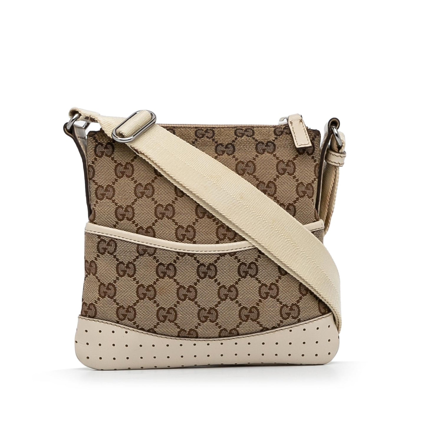 Gucci GG SHG-hvhLXW Canvas Brown Crossbody Bag