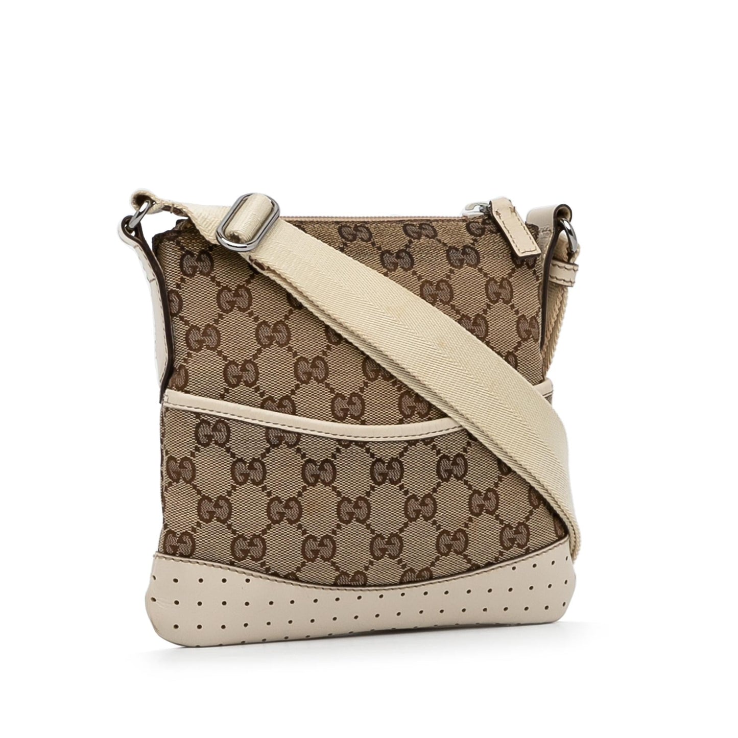 Gucci GG SHG-hvhLXW Canvas Brown Crossbody Bag