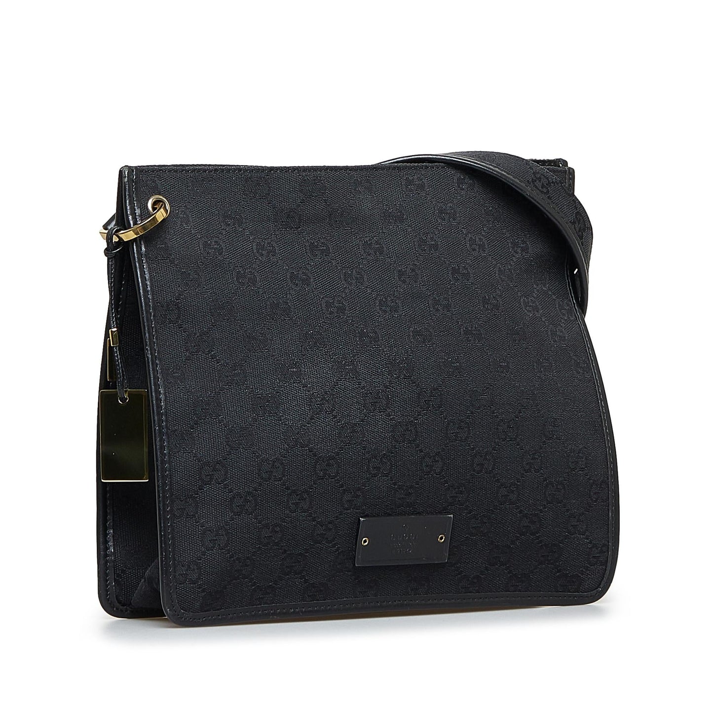 Gucci GG SHG-fAj1LL Canvas Black Crossbody Bag