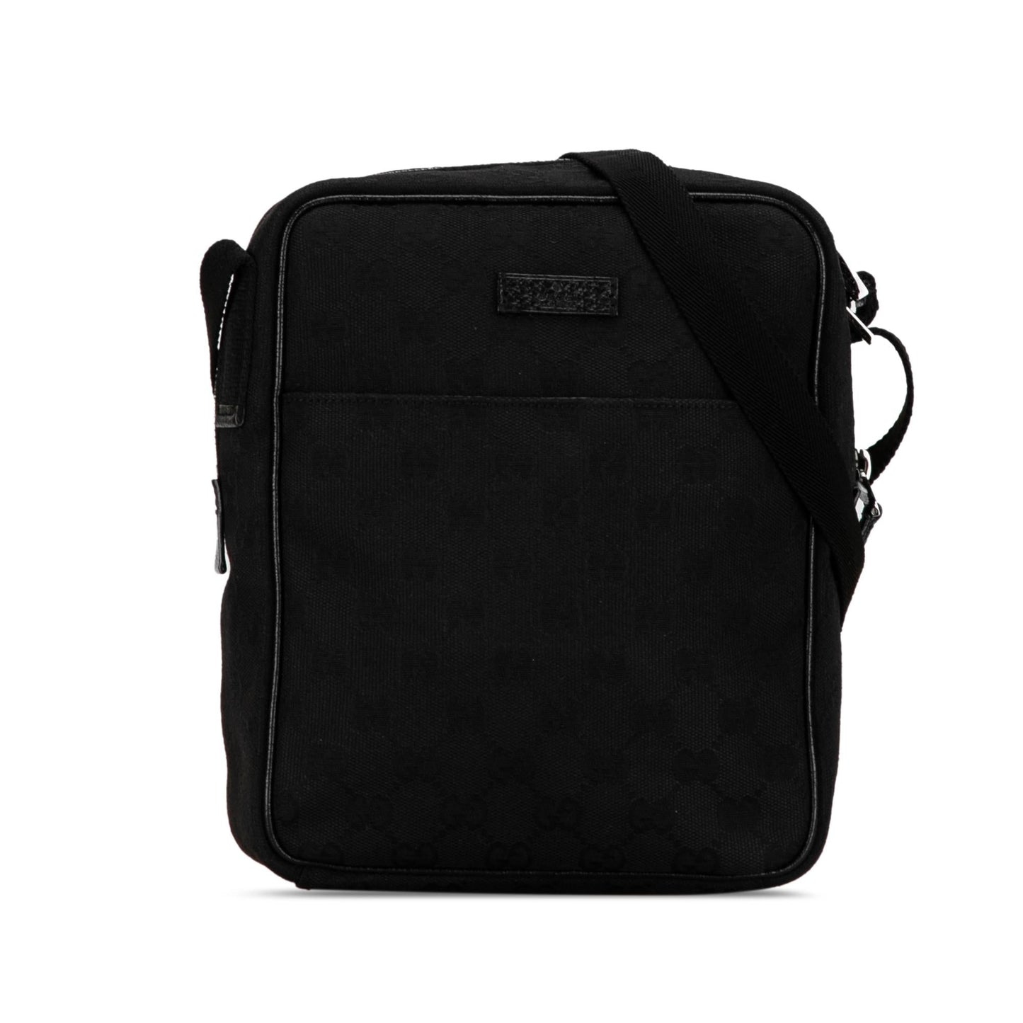 Gucci GG Canvas Black Crossbody Bag Shg Wtojt3
