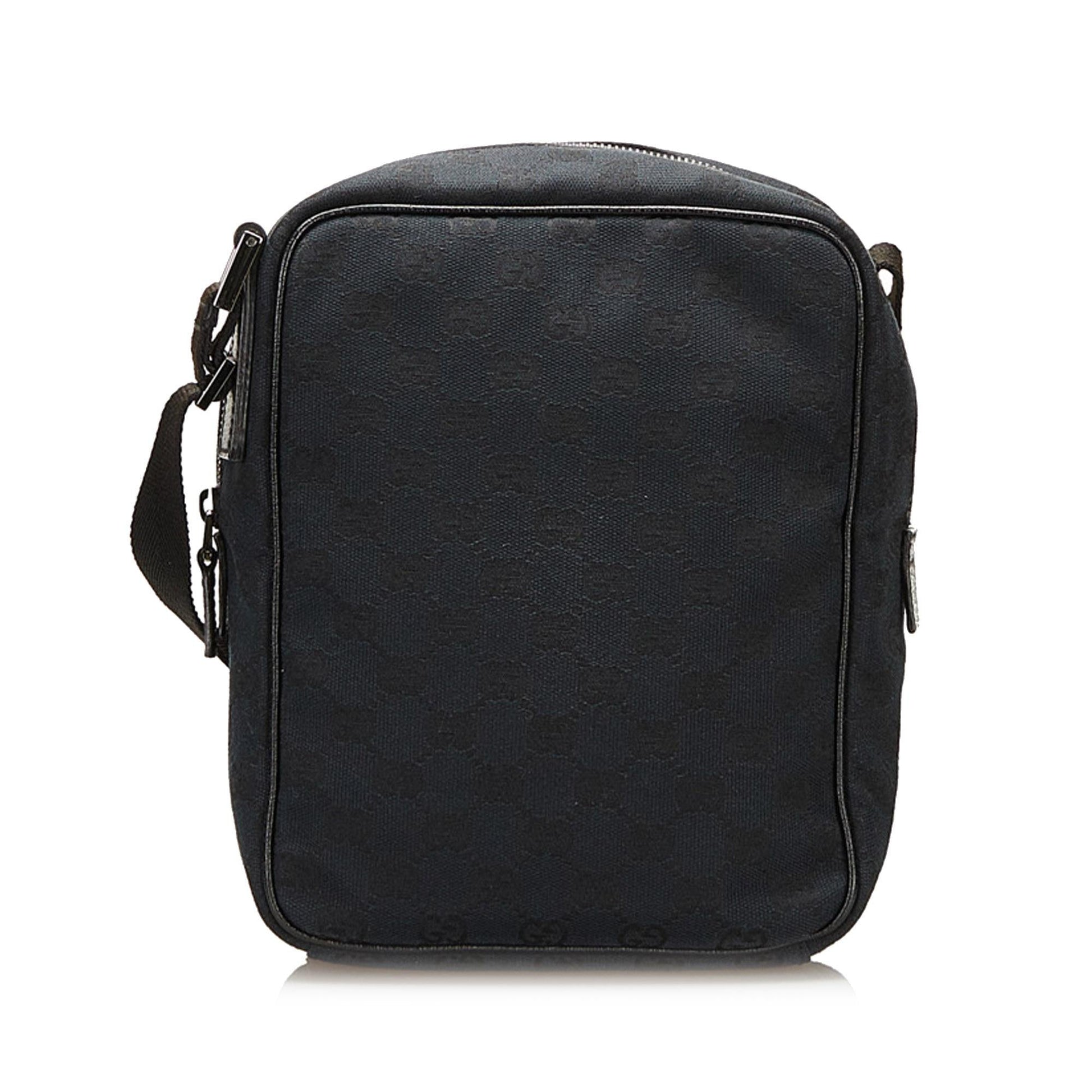 Gucci GG SHG Canvas Black Crossbody Bag 9