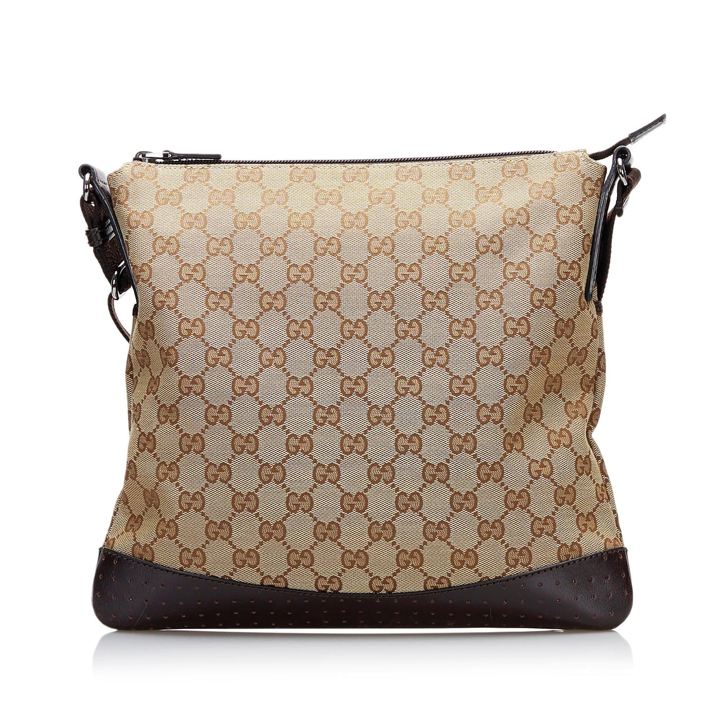 Gucci GG SHG Canvas Brown Crossbody Bag 13