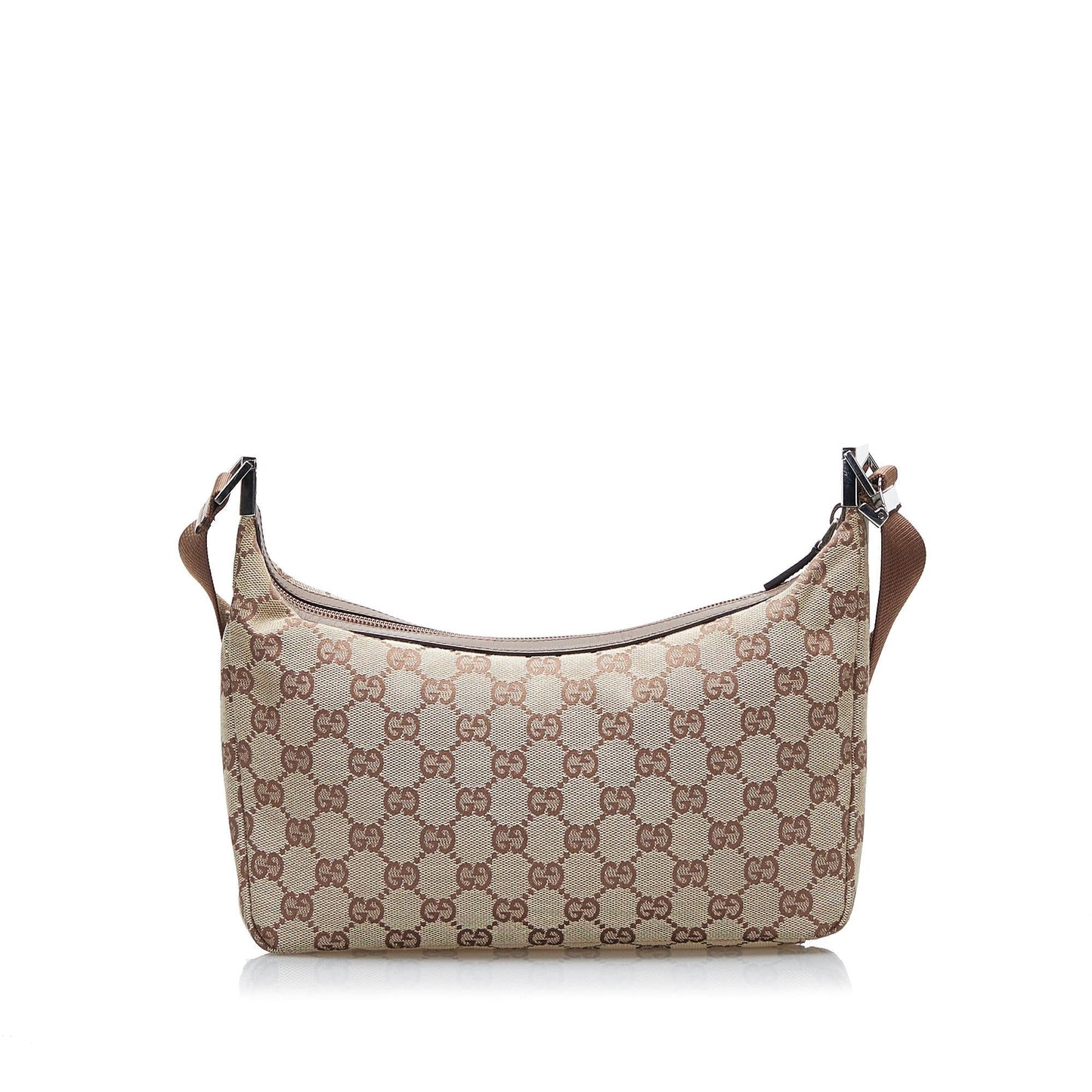 Gucci GG SHG-ewEN2M Canvas Brown Crossbody Bag
