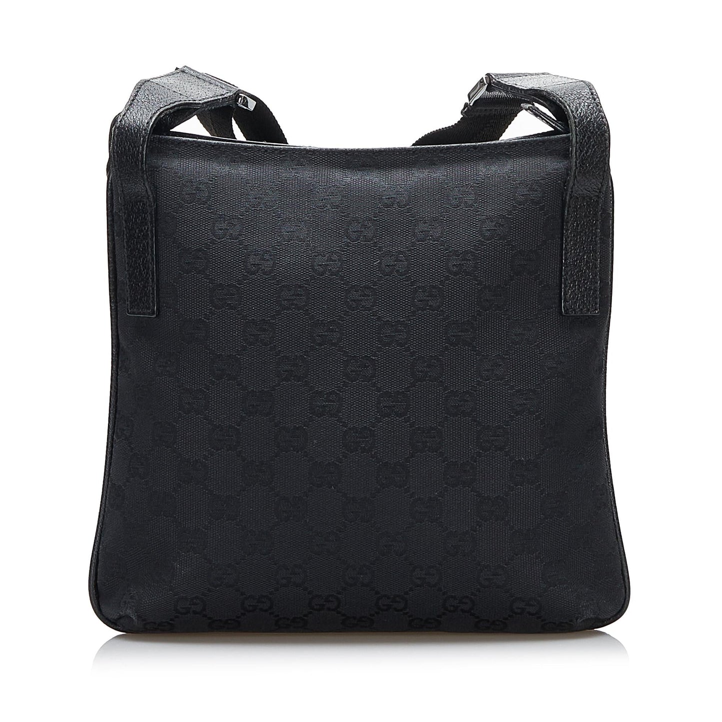 Gucci GG SHG-TeWX8t Canvas Calf Black Crossbody Bag