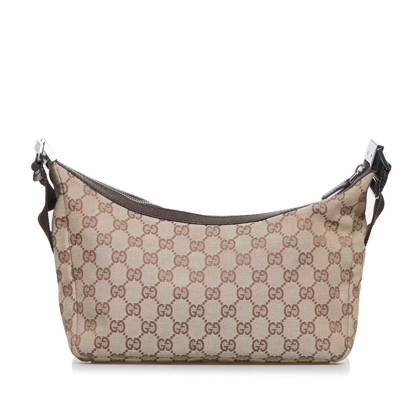 Gucci GG SHG-huROyb Canvas Brown Crossbody Bag