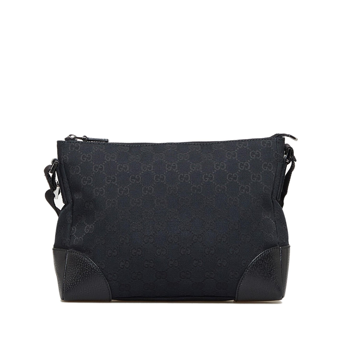 Gucci GG SHG-dCodfZ Canvas Calf Black Crossbody Bag