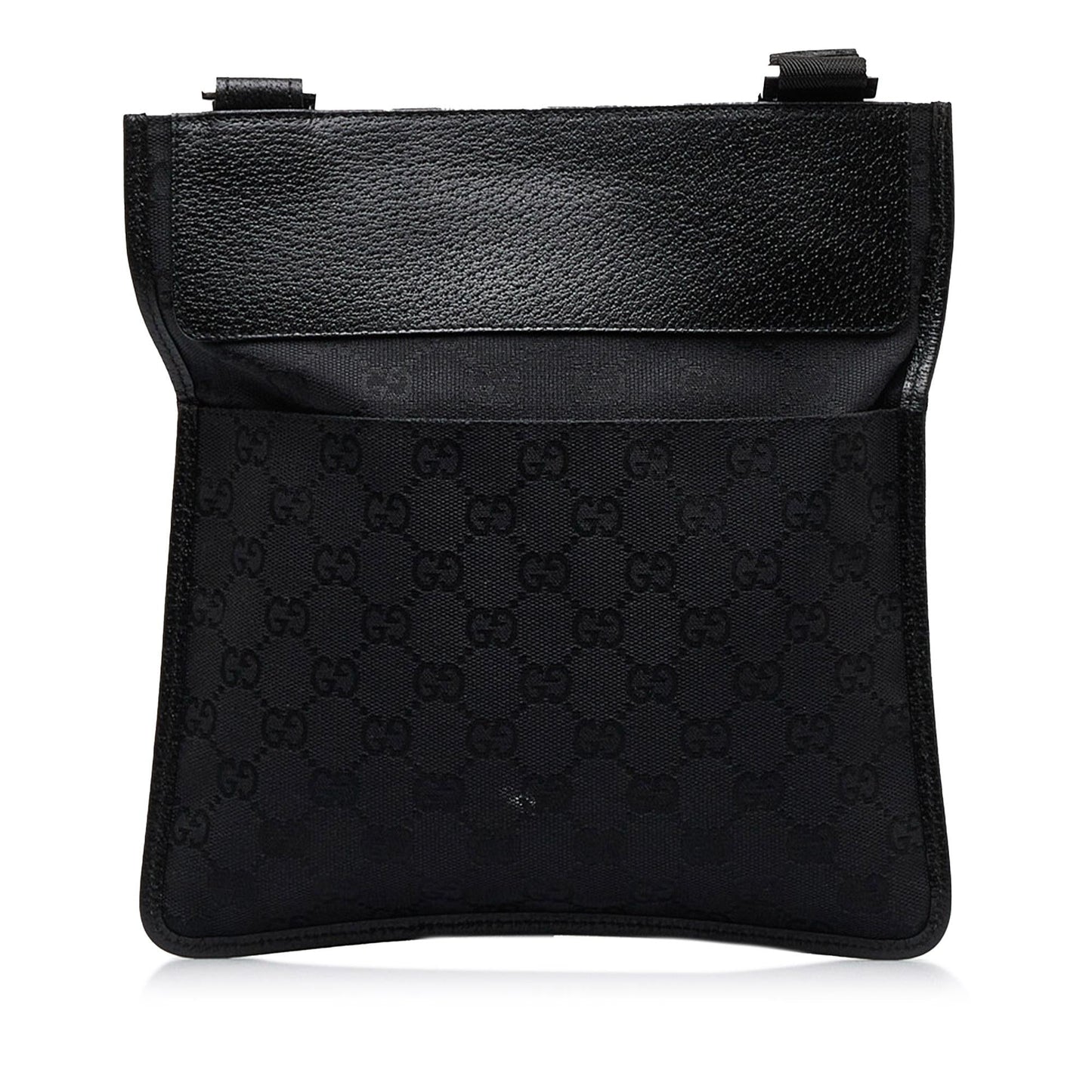 Gucci GG SHG-ZhFELR Canvas Calf Black Crossbody Bag
