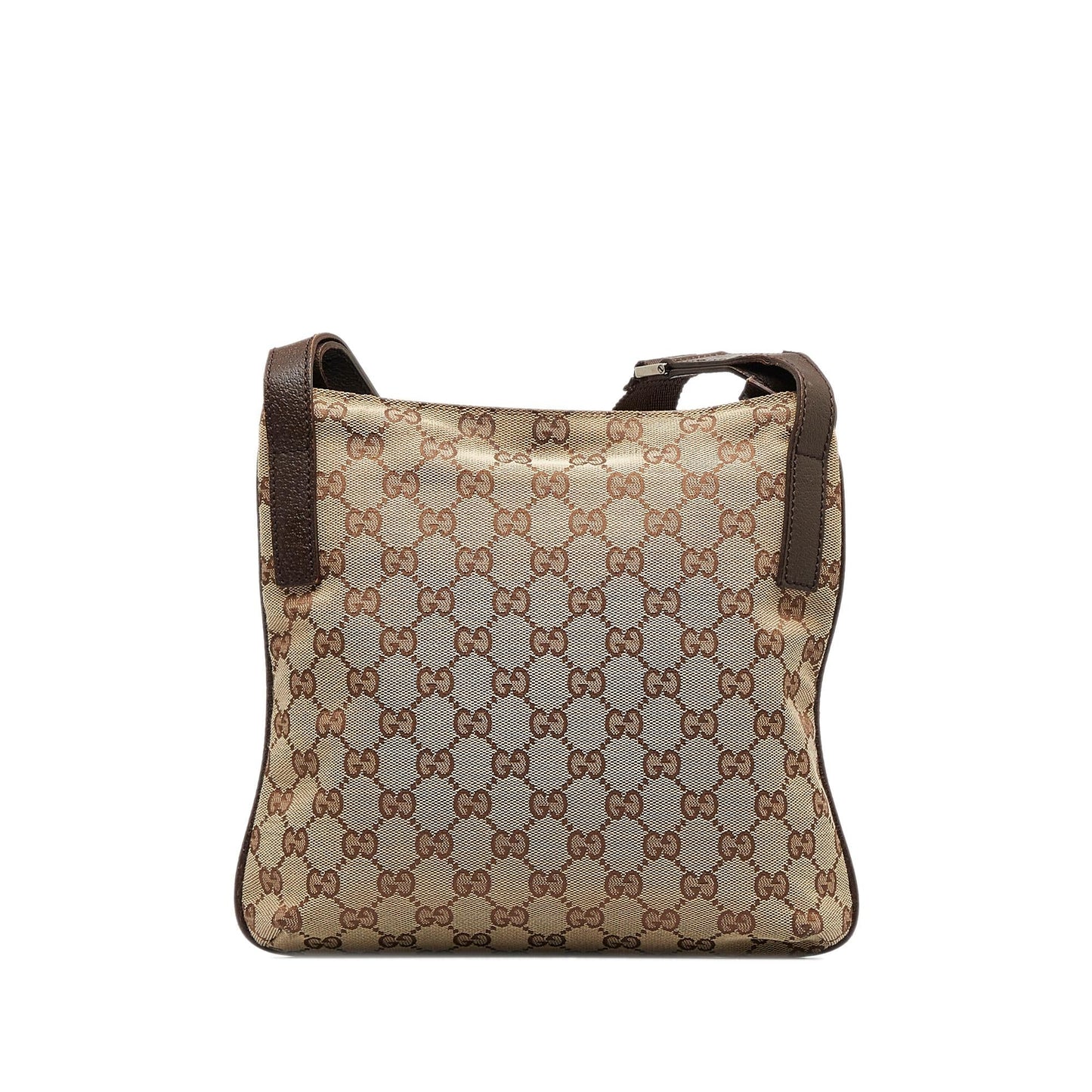 Gucci GG SHG-vAt0Lo Canvas Brown Crossbody Bag