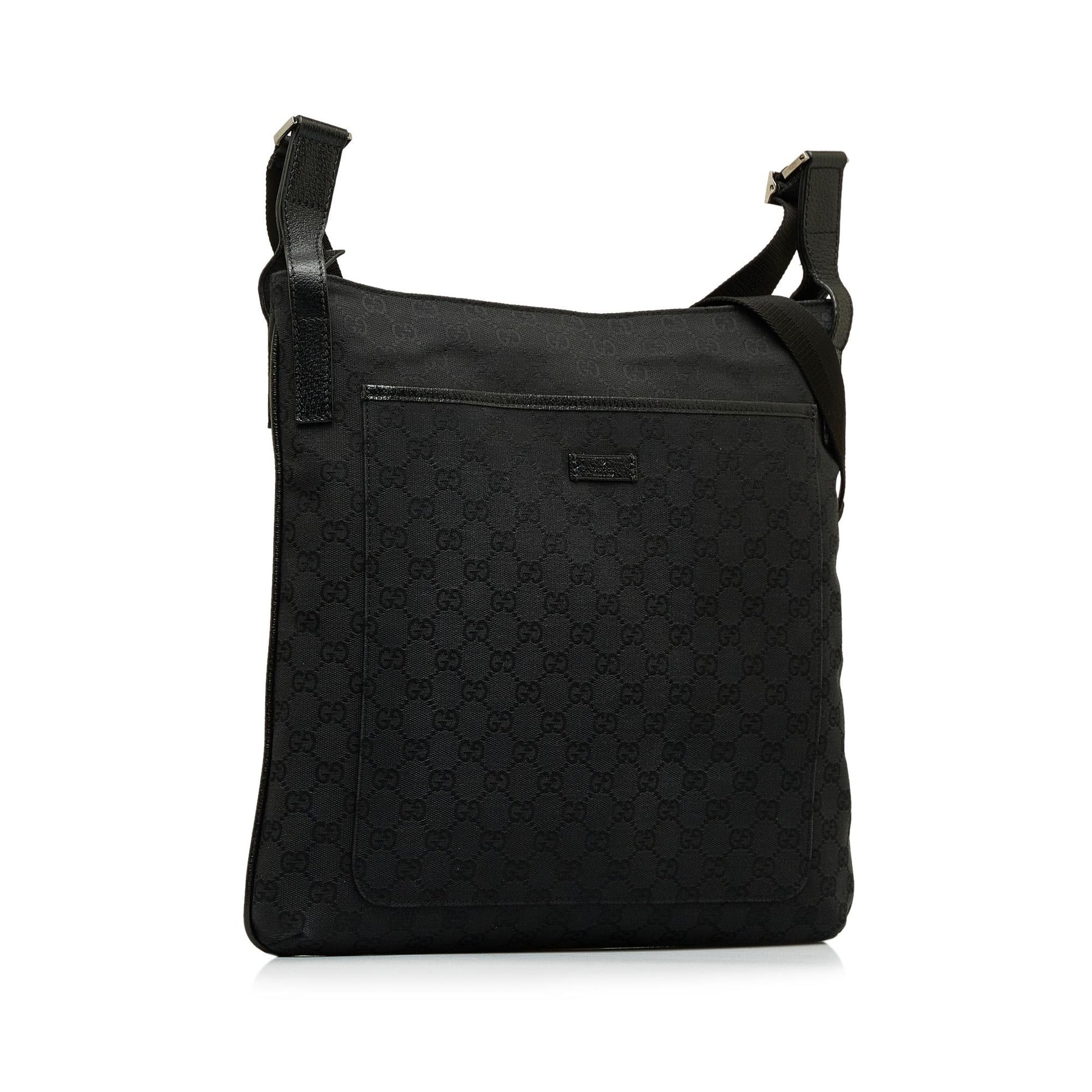 Gucci GG SHG-f4Xpp0 Canvas Black Crossbody Bag