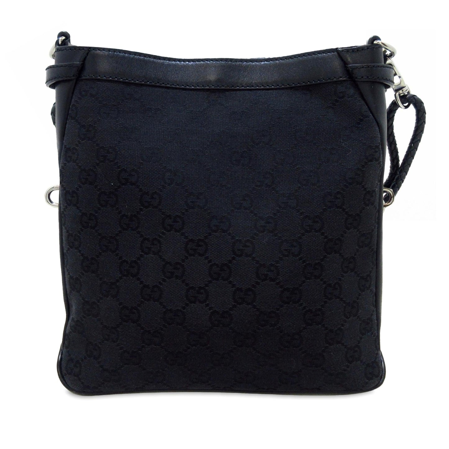 Gucci GG SHG-mkECIq Canvas Black Crossbody Bag
