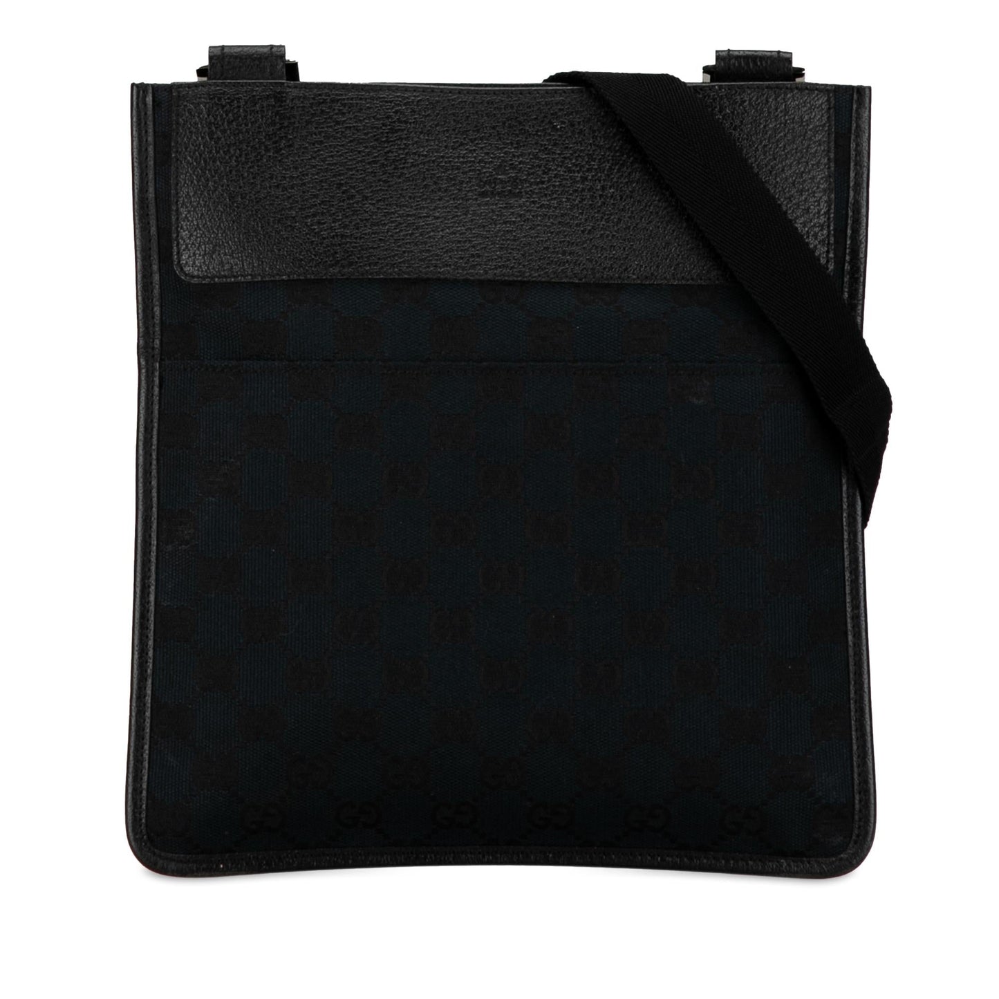 Gucci GG SHG-cXzYD3 Canvas Calf Black Crossbody Bag