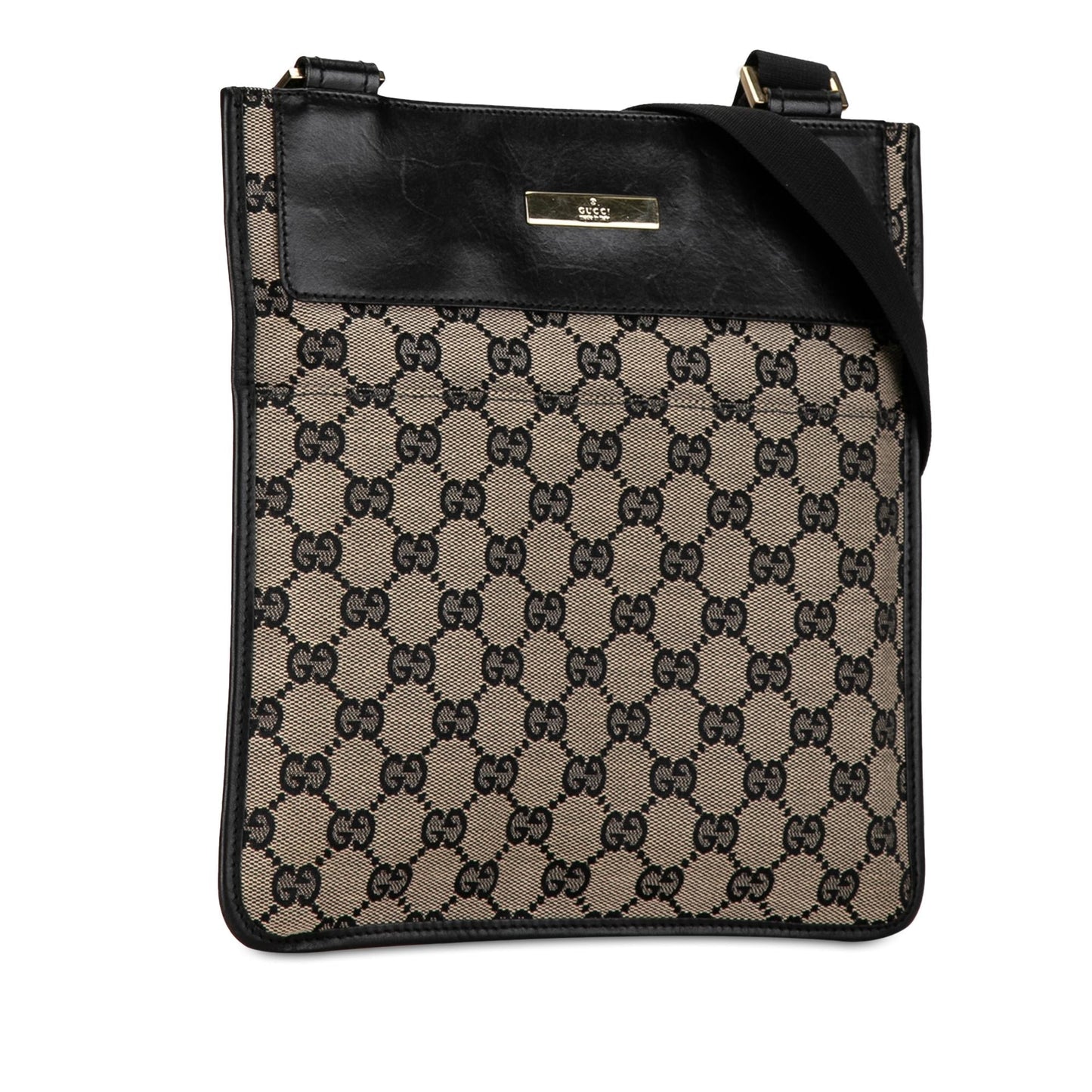 Gucci GG SHG-CwVWP2 Canvas Brown Crossbody Bag