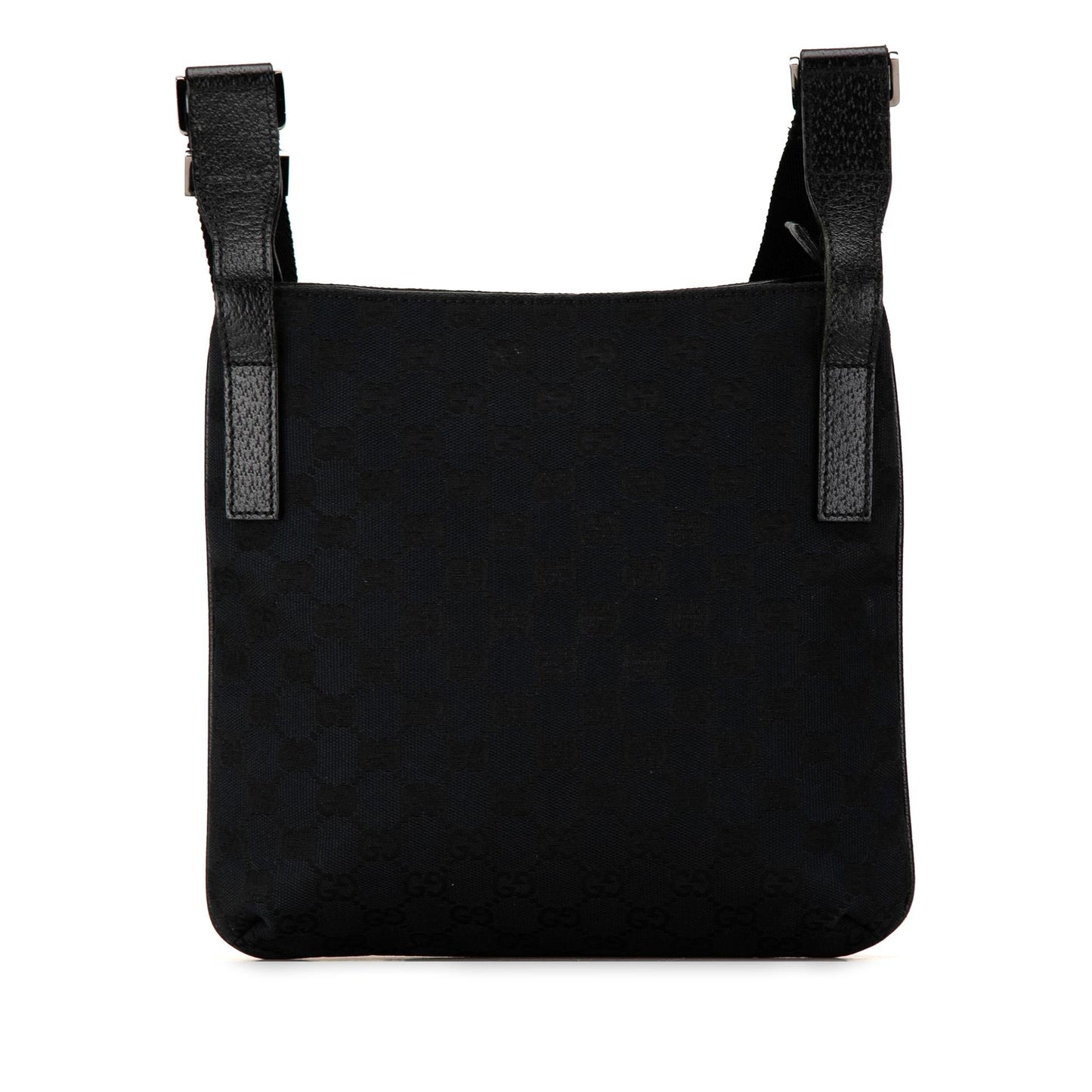 Gucci GG SHG-Z3iqoH Canvas Calf Black Crossbody Bag