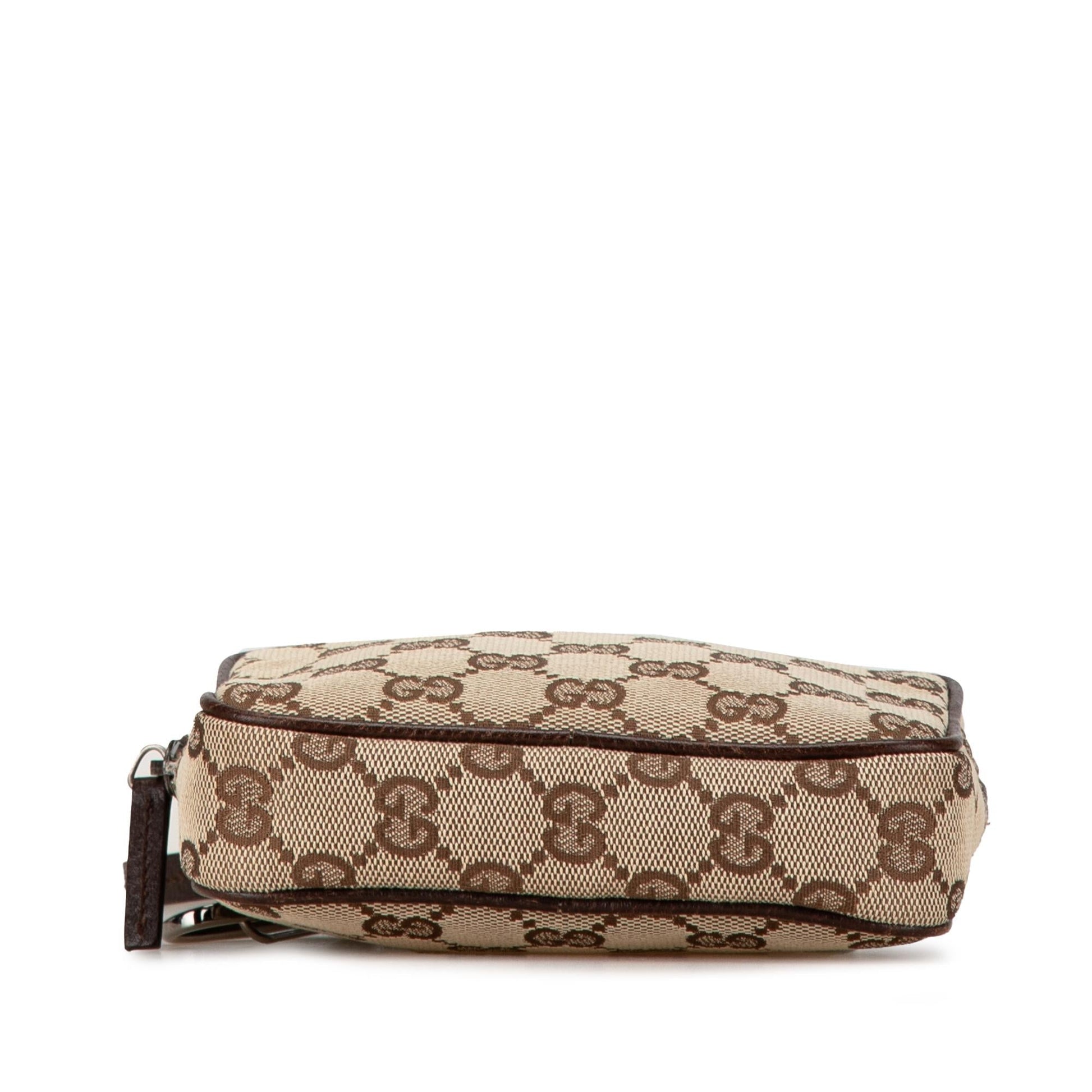 Gucci GG SHG-tBP7Zo Canvas Calf Brown Crossbody Bag