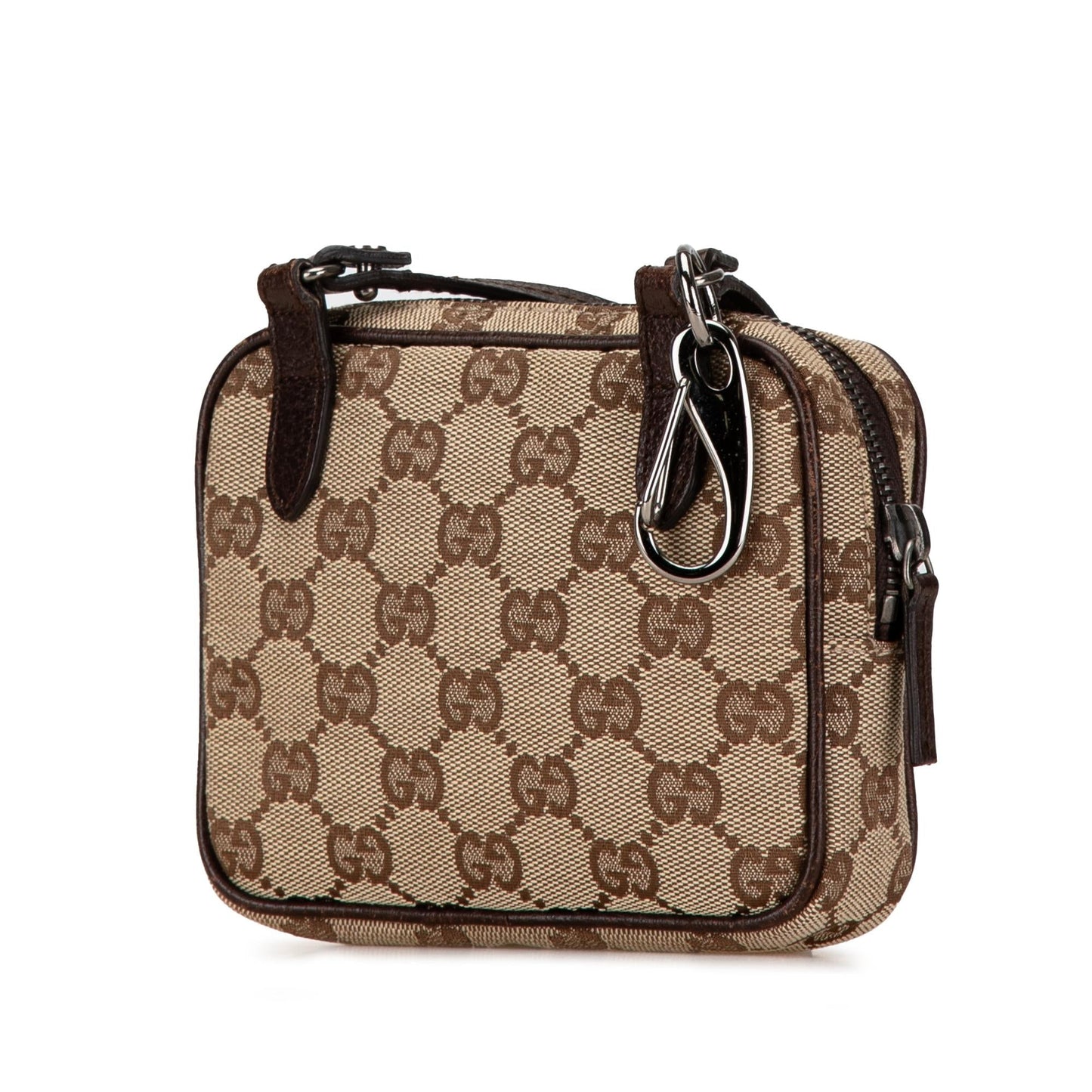 Gucci GG SHG-tBP7Zo Canvas Calf Brown Crossbody Bag