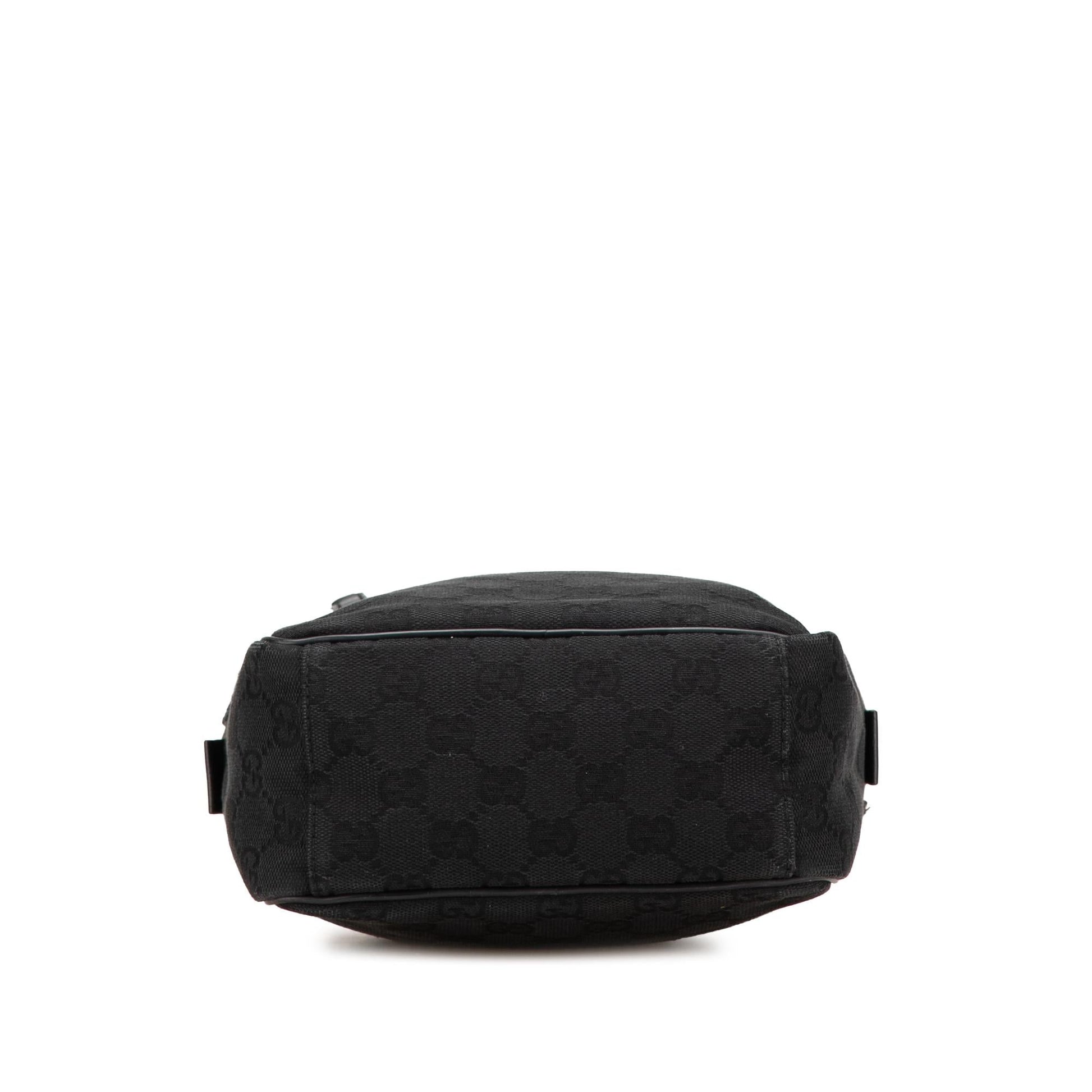 Gucci GG Canvas Black Crossbody Bag Crossbody 9