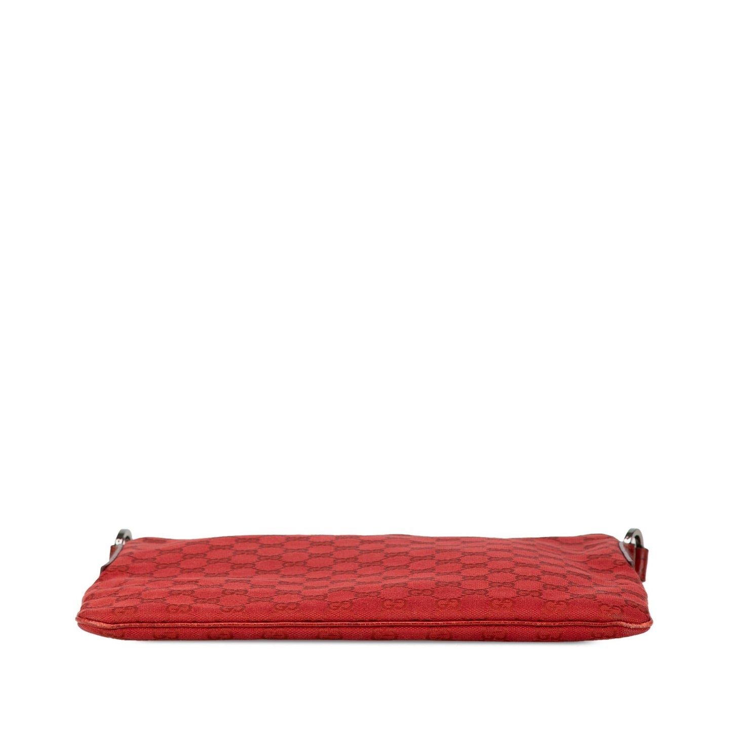 Gucci GG Canvas Calf Red Crossbody Bag Crossbody 14