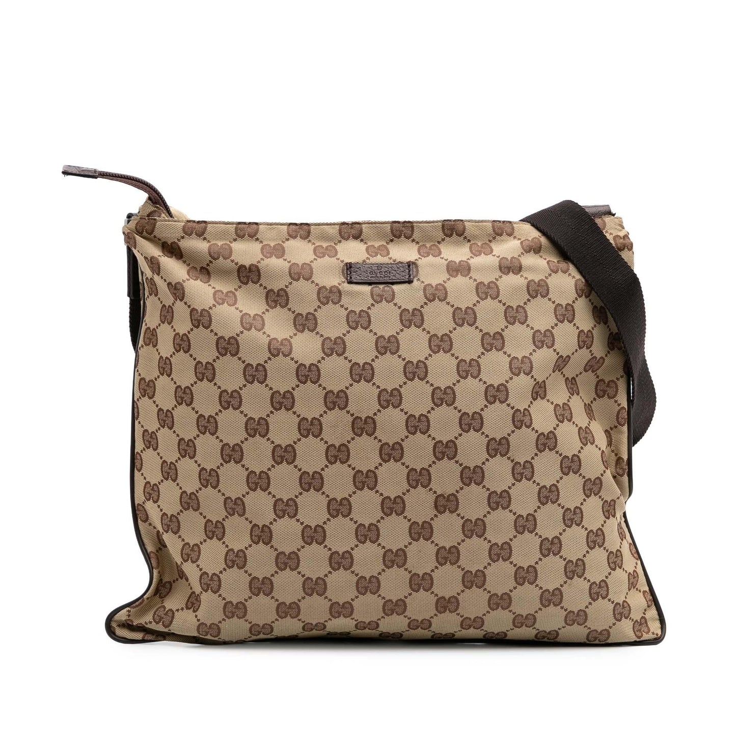Gucci GG Canvas Brown Crossbody Bag Crossbody 24