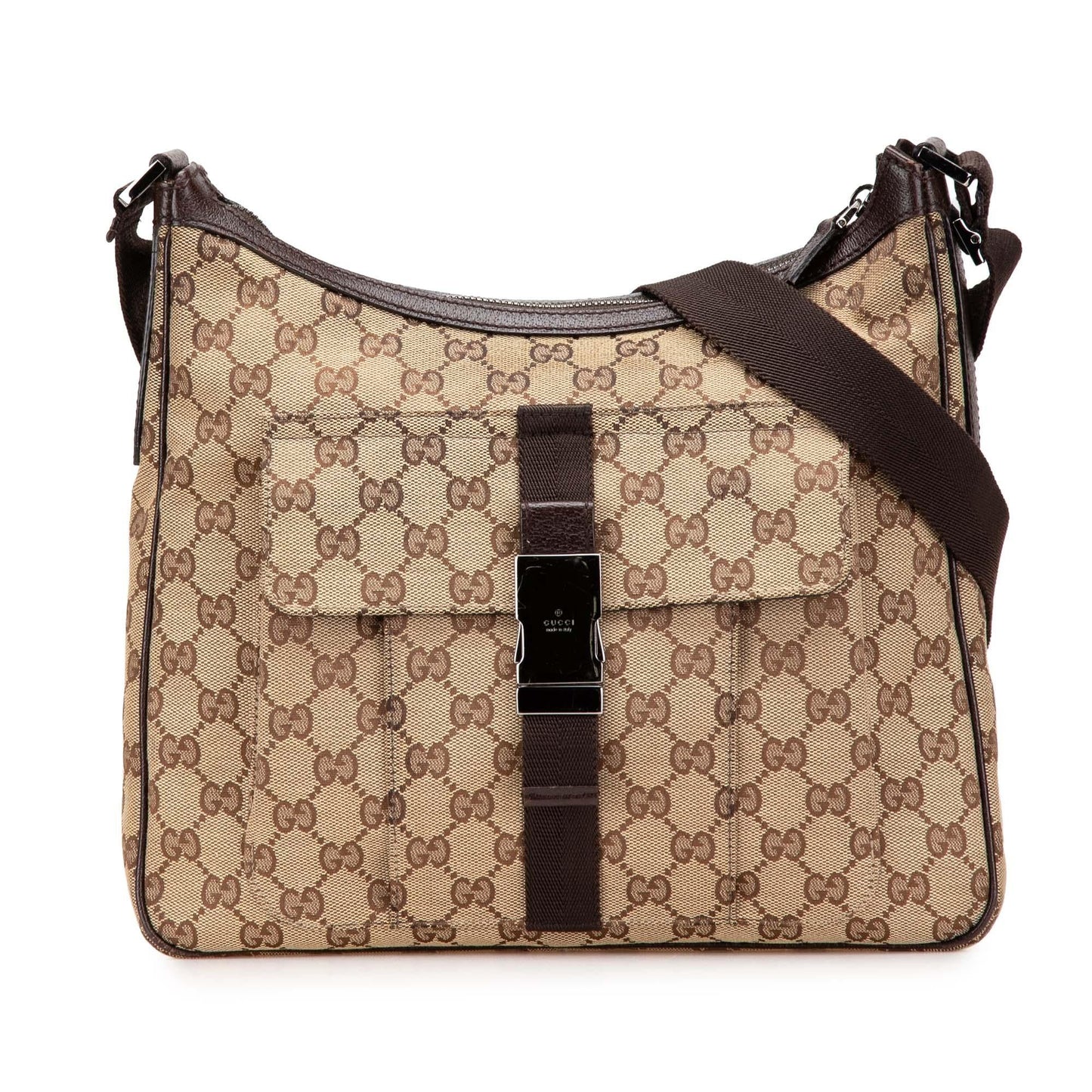 Gucci GG Canvas Brown Crossbody Bag Crossbody 48