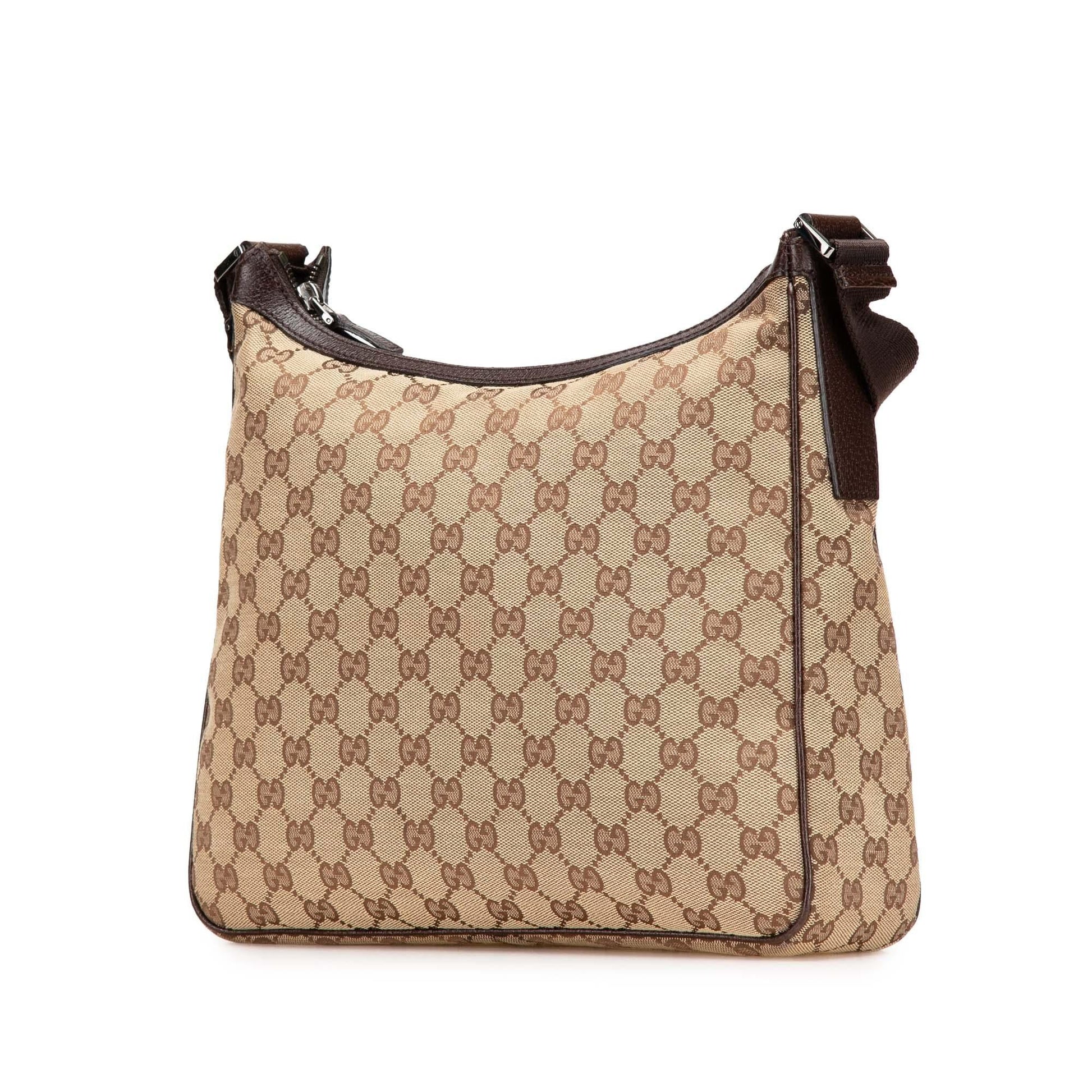Gucci GG Canvas Brown Crossbody Bag Crossbody 48