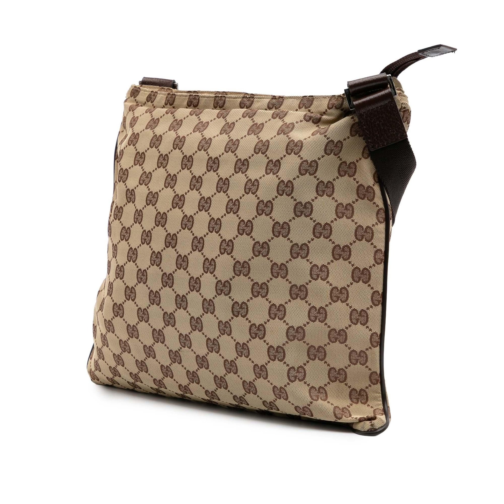 Gucci GG Canvas Brown Crossbody Bag Crossbody 35