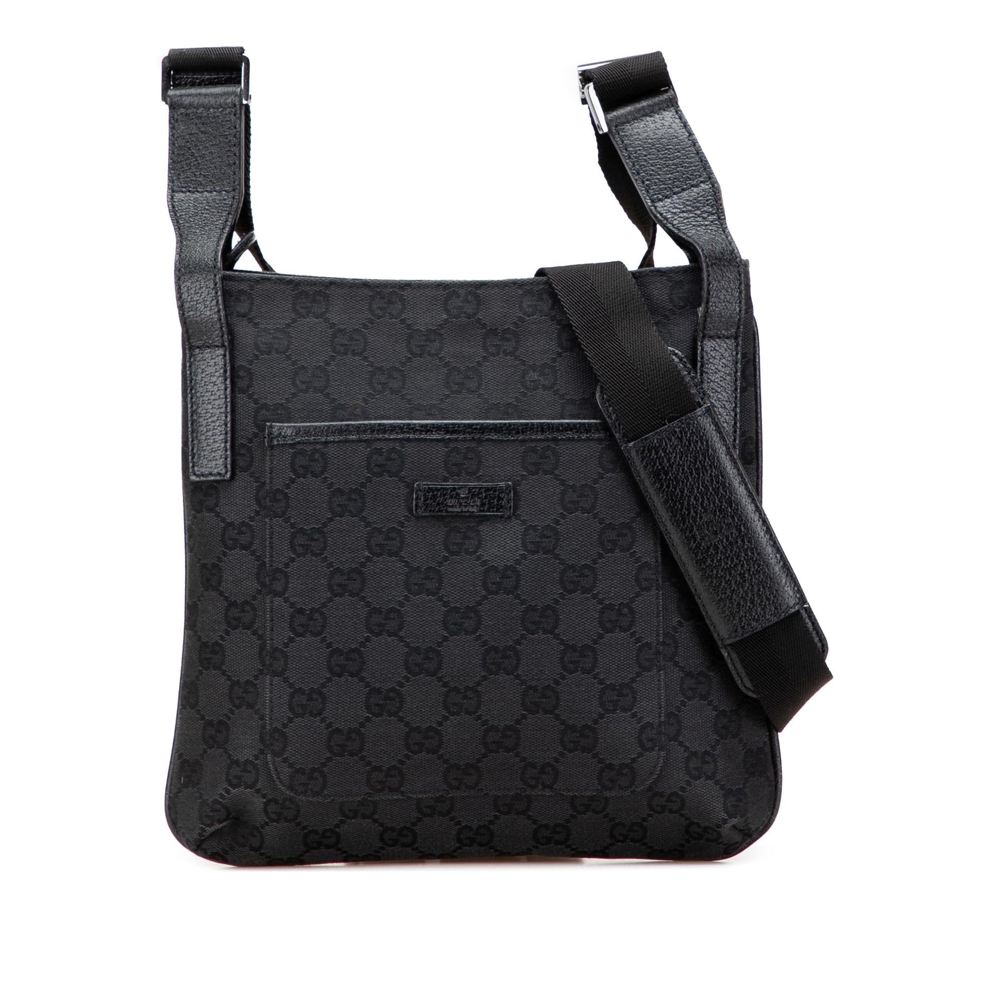 Gucci GG Canvas Black Crossbody Bag Crossbody 51