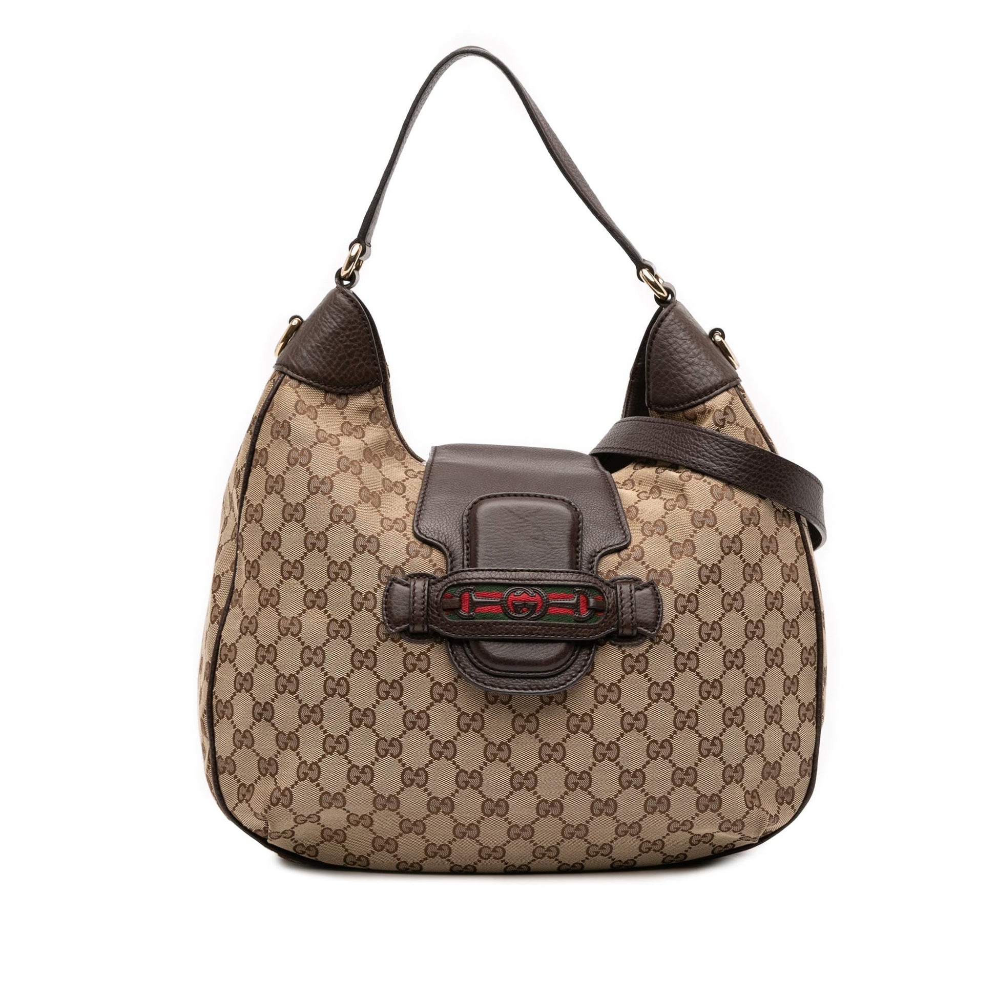 Gucci GG Dressage Canvas Shoulder Bag