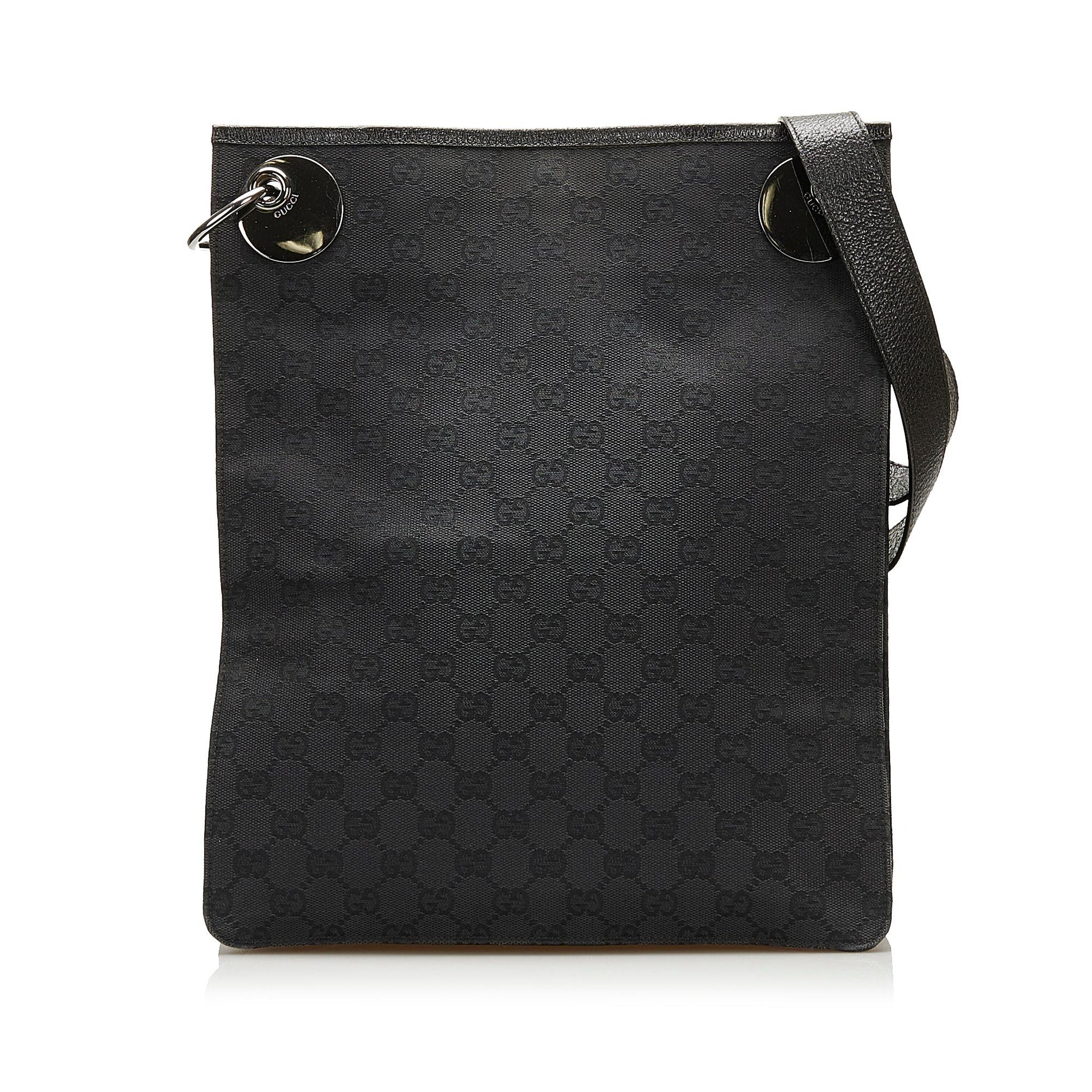 Gucci GG Eclipse SHG Canvas Black Crossbody Bag