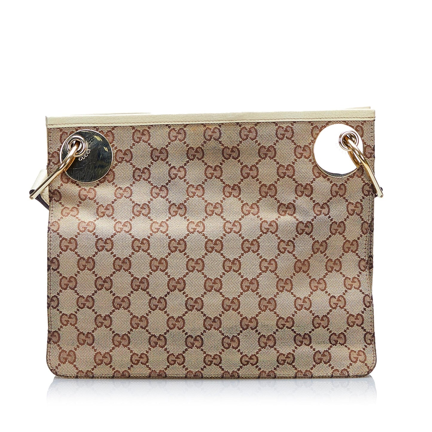 Gucci GG Eclipse SHG-DNx87B Canvas Brown Crossbody Bag