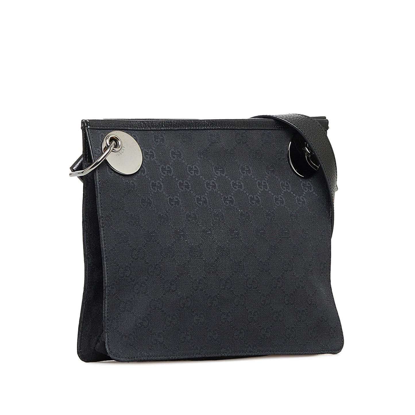 Gucci GG Eclipse SHG-uRTUd3 Canvas Black Crossbody Bag