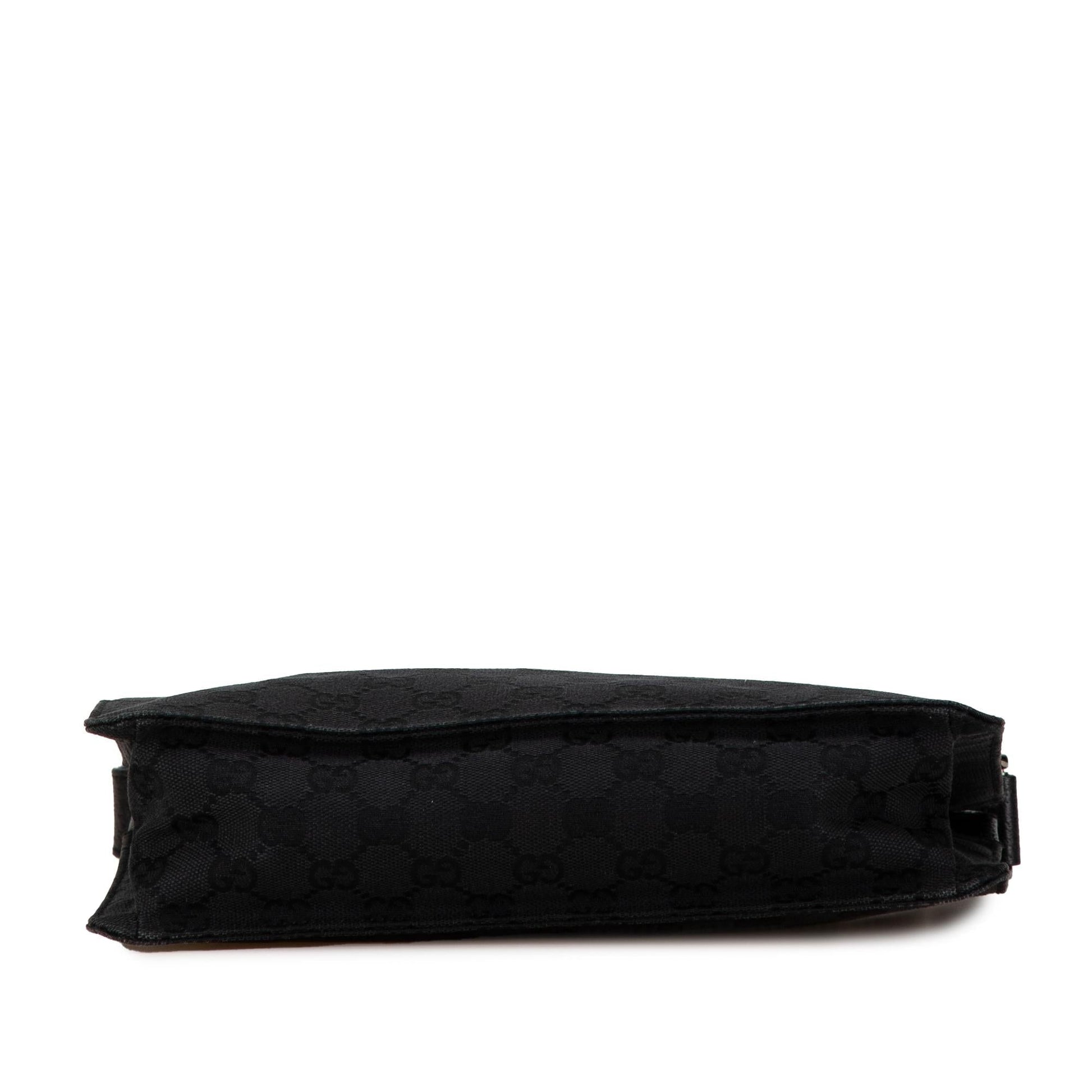 Gucci GG Eclipse SHG-RCjb2b Canvas Calf Black Crossbody Bag