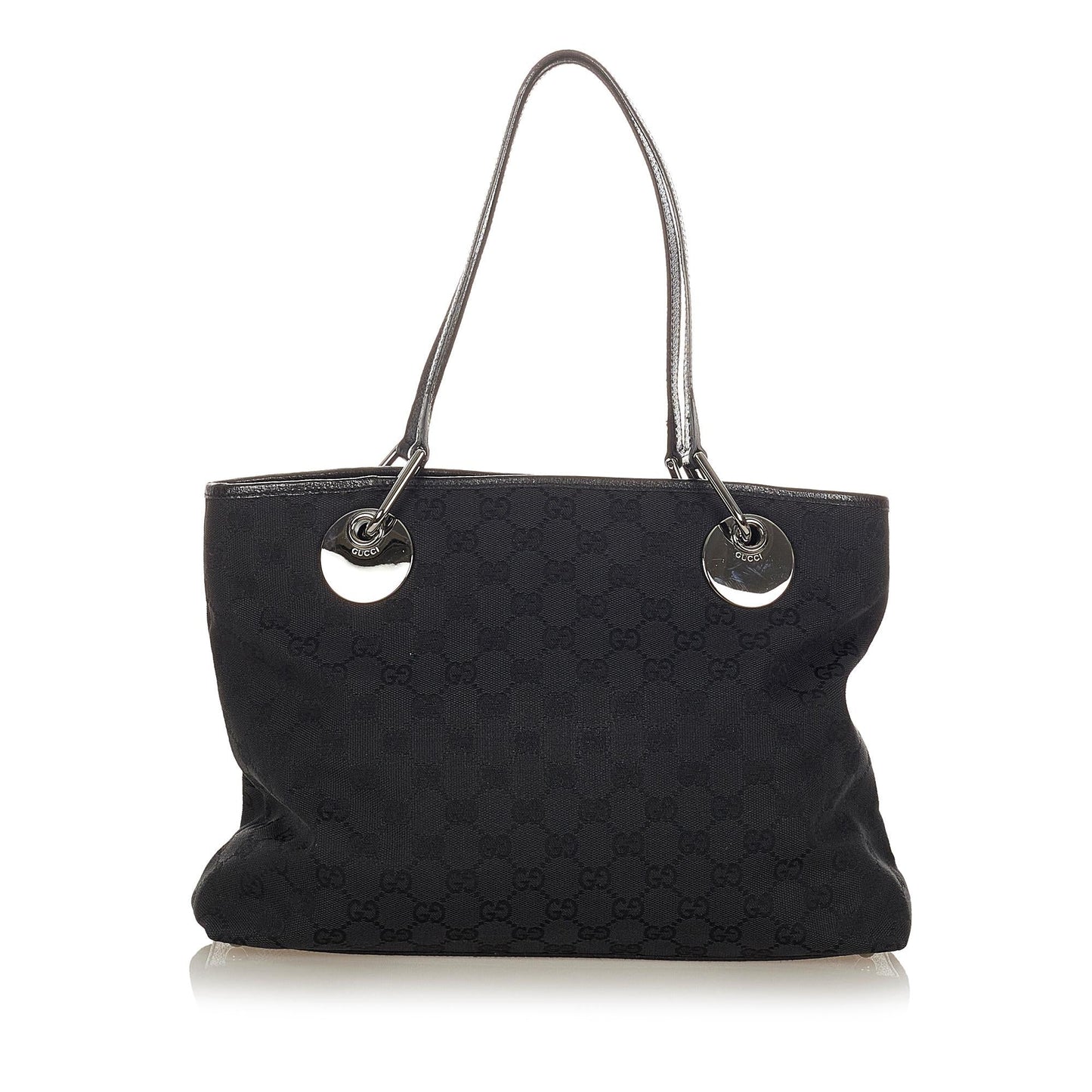 Gucci GG Eclipse SHG Canvas Black Shoulder Bag 4