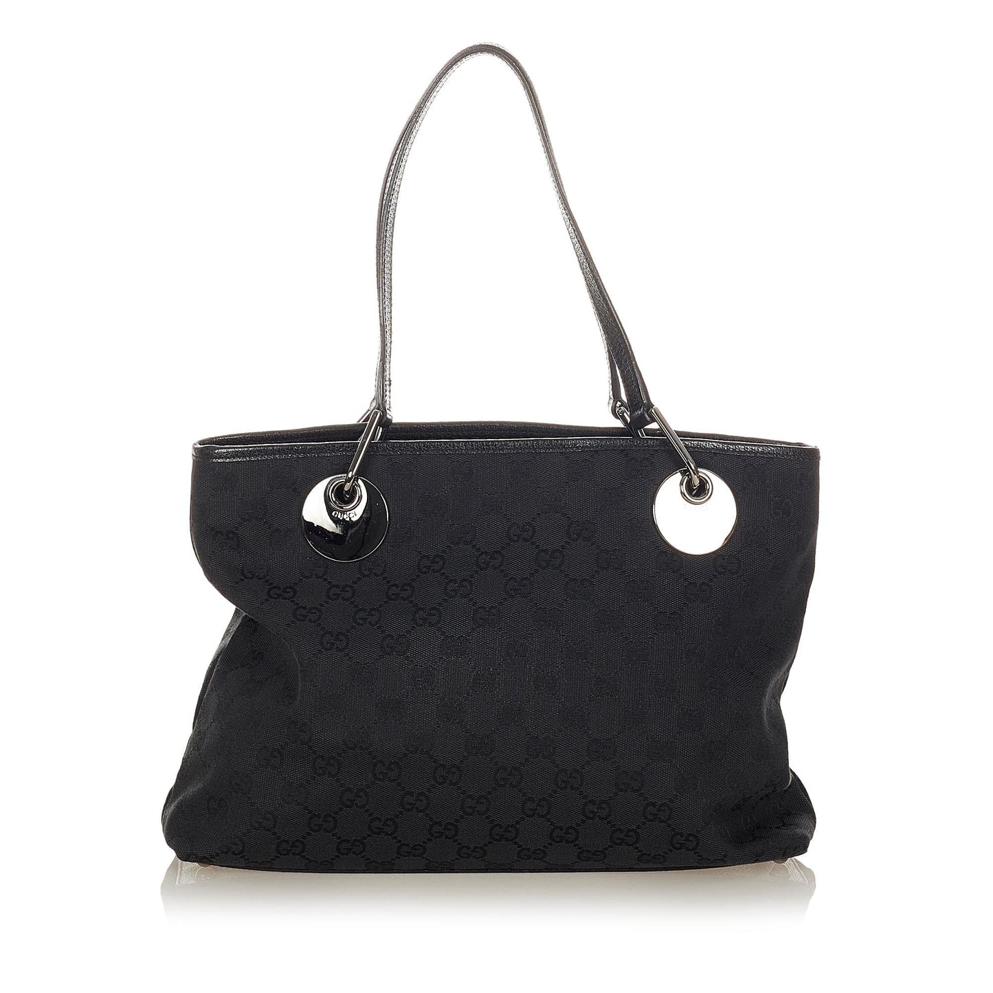 Gucci GG Eclipse SHG Canvas Black Shoulder Bag 4