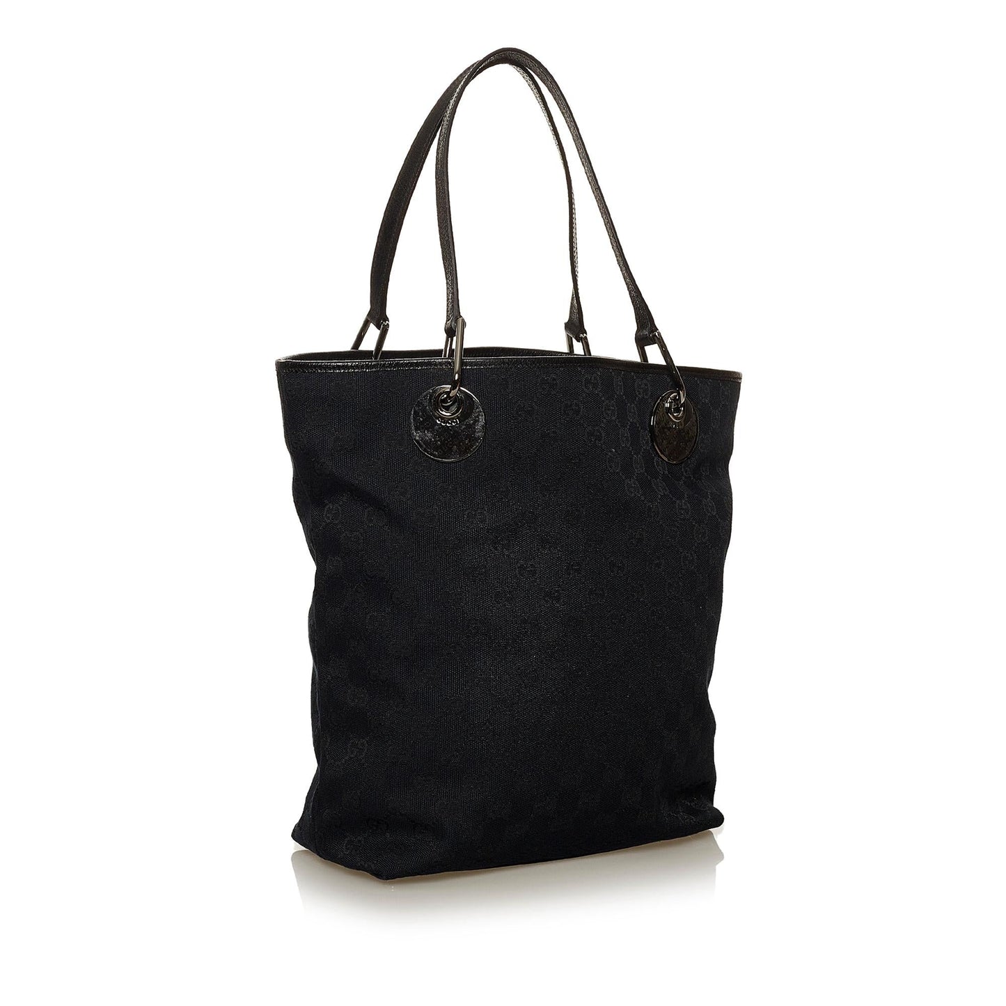 Gucci GG Eclipse SHG Canvas Black Shoulder Bag 3