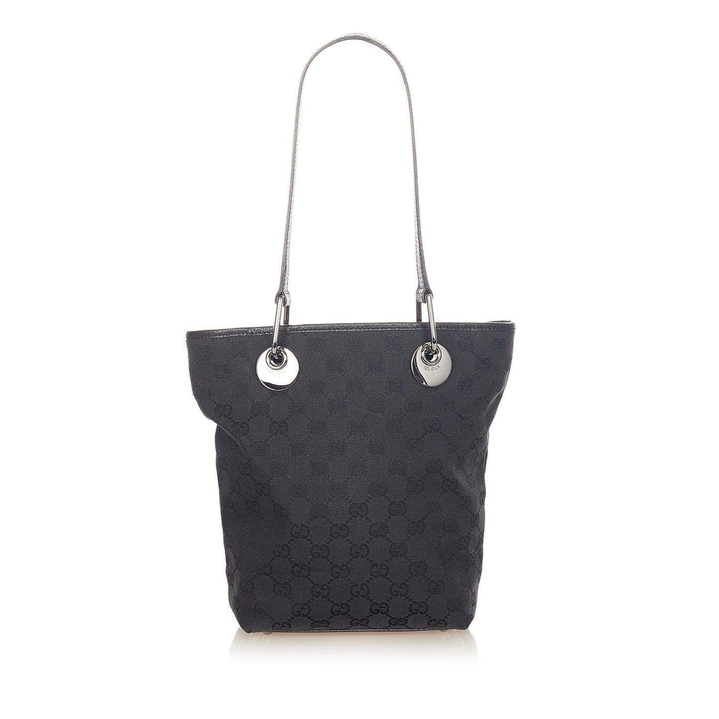Gucci GG Eclipse SHG Canvas Black Shoulder Bag 8