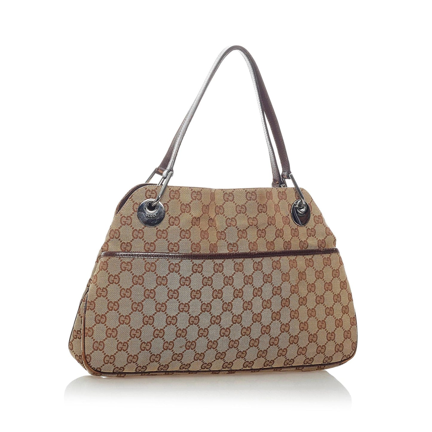 Gucci GG Eclipse SHG Canvas Brown Shoulder Bag 10