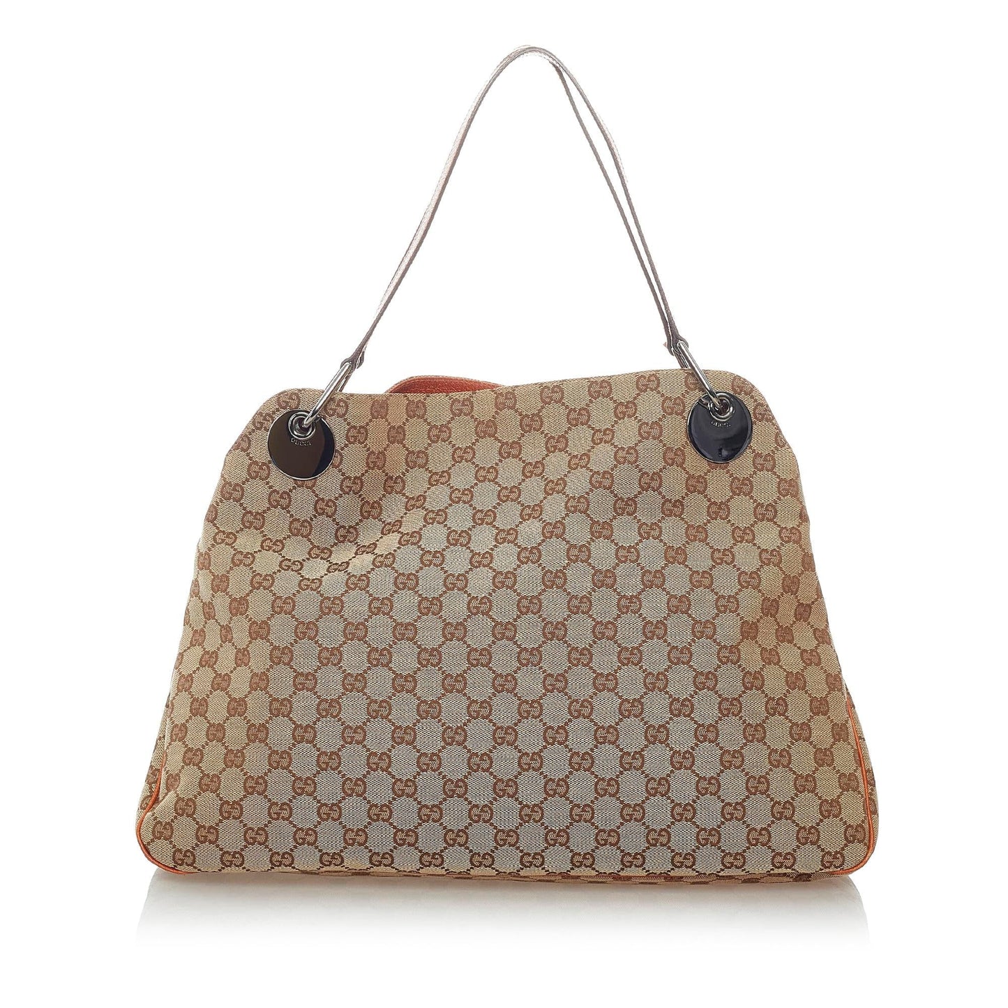 Gucci GG Eclipse SHG Canvas Calf Brown Shoulder Bag 3