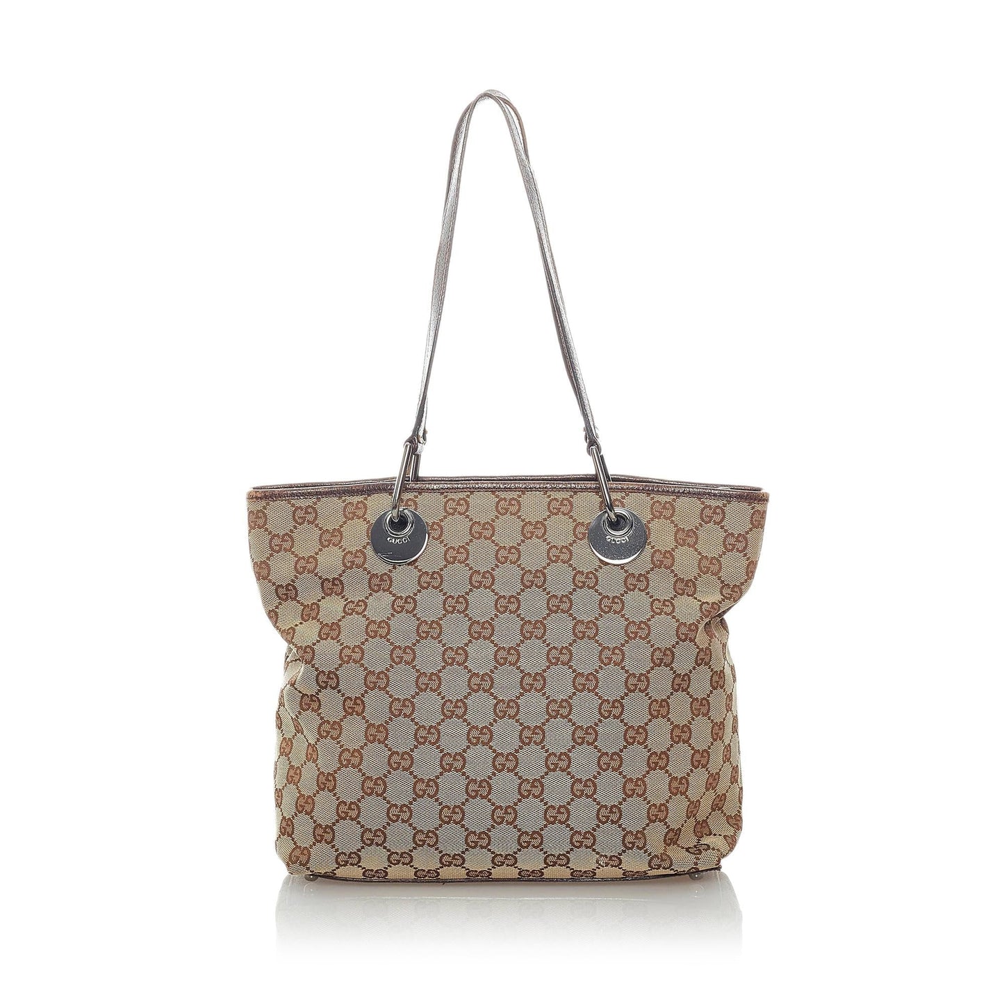Gucci GG Eclipse SHG Canvas Brown Shoulder Bag 11
