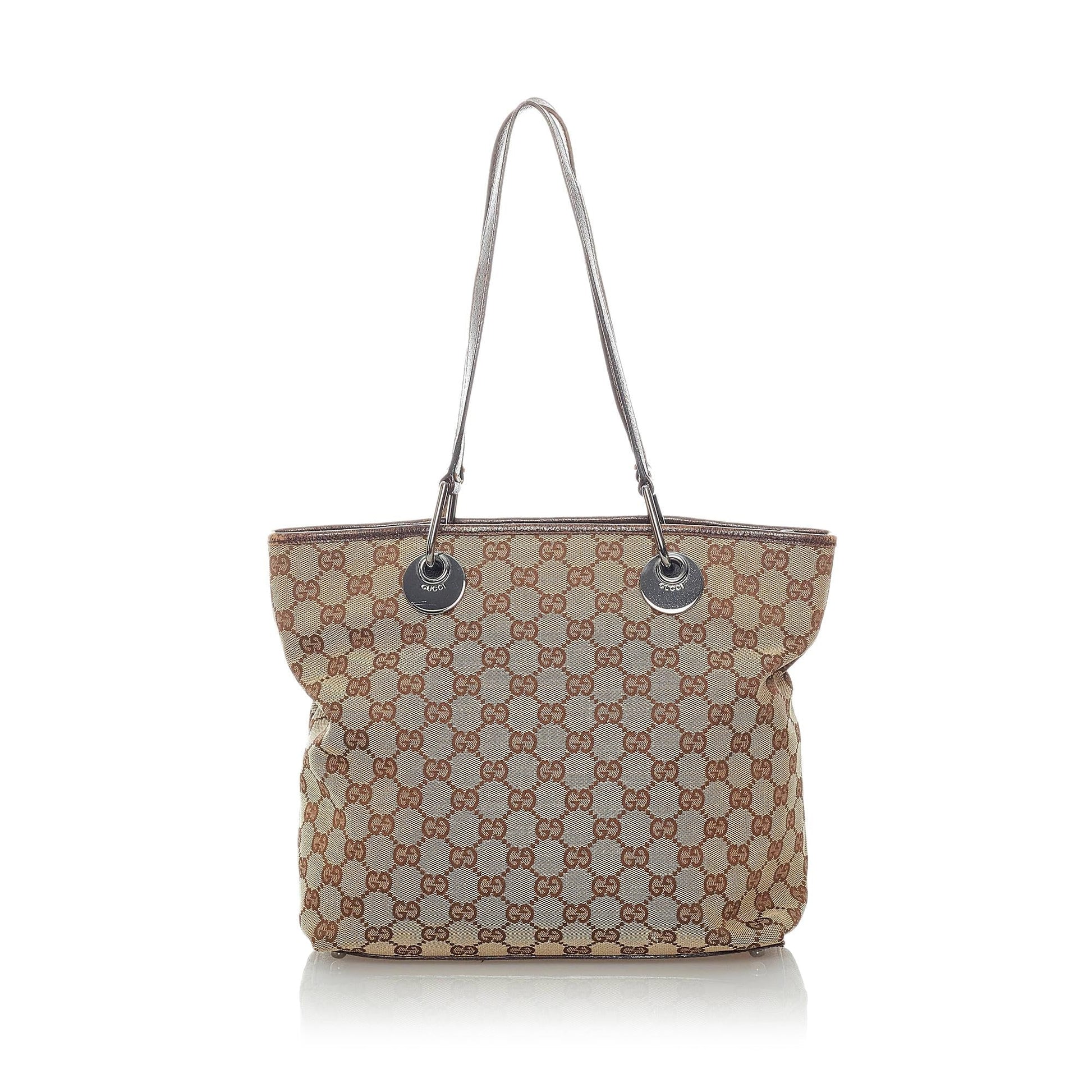 Gucci GG Eclipse SHG Canvas Brown Shoulder Bag 11