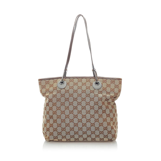 Gucci GG Eclipse SHG Canvas Brown Shoulder Bag 11