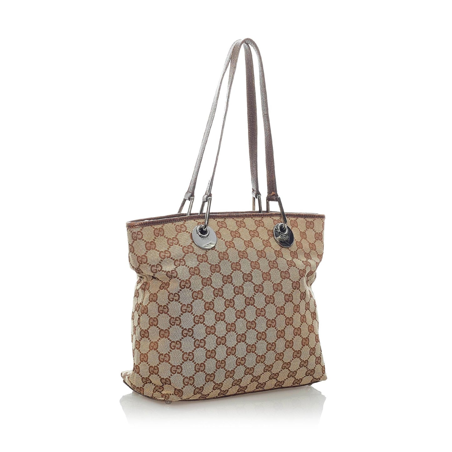 Gucci GG Eclipse SHG Canvas Brown Shoulder Bag 11