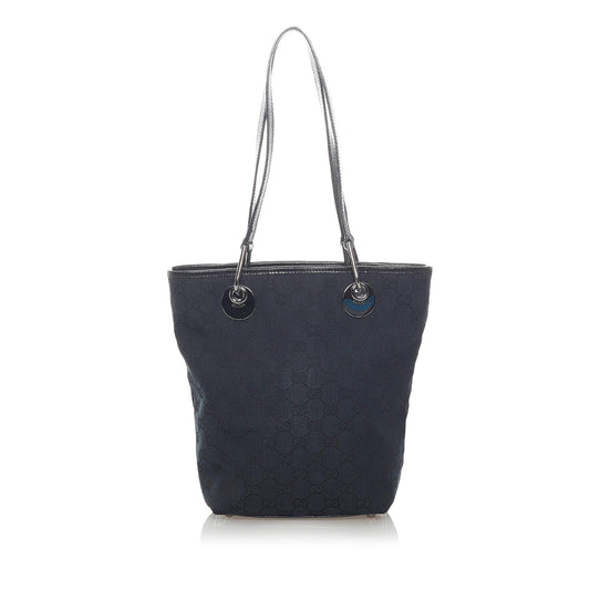 Gucci GG Eclipse SHG Canvas Black Shoulder Bag 10