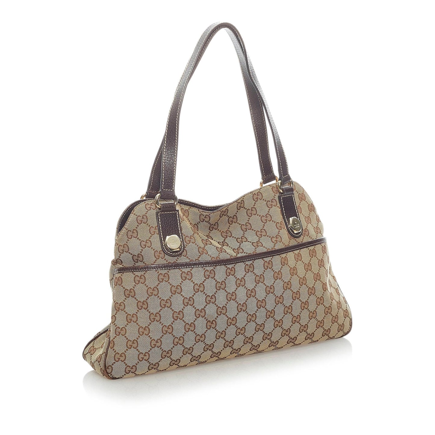 Gucci GG Eclipse SHG Canvas Brown Shoulder Bag 4